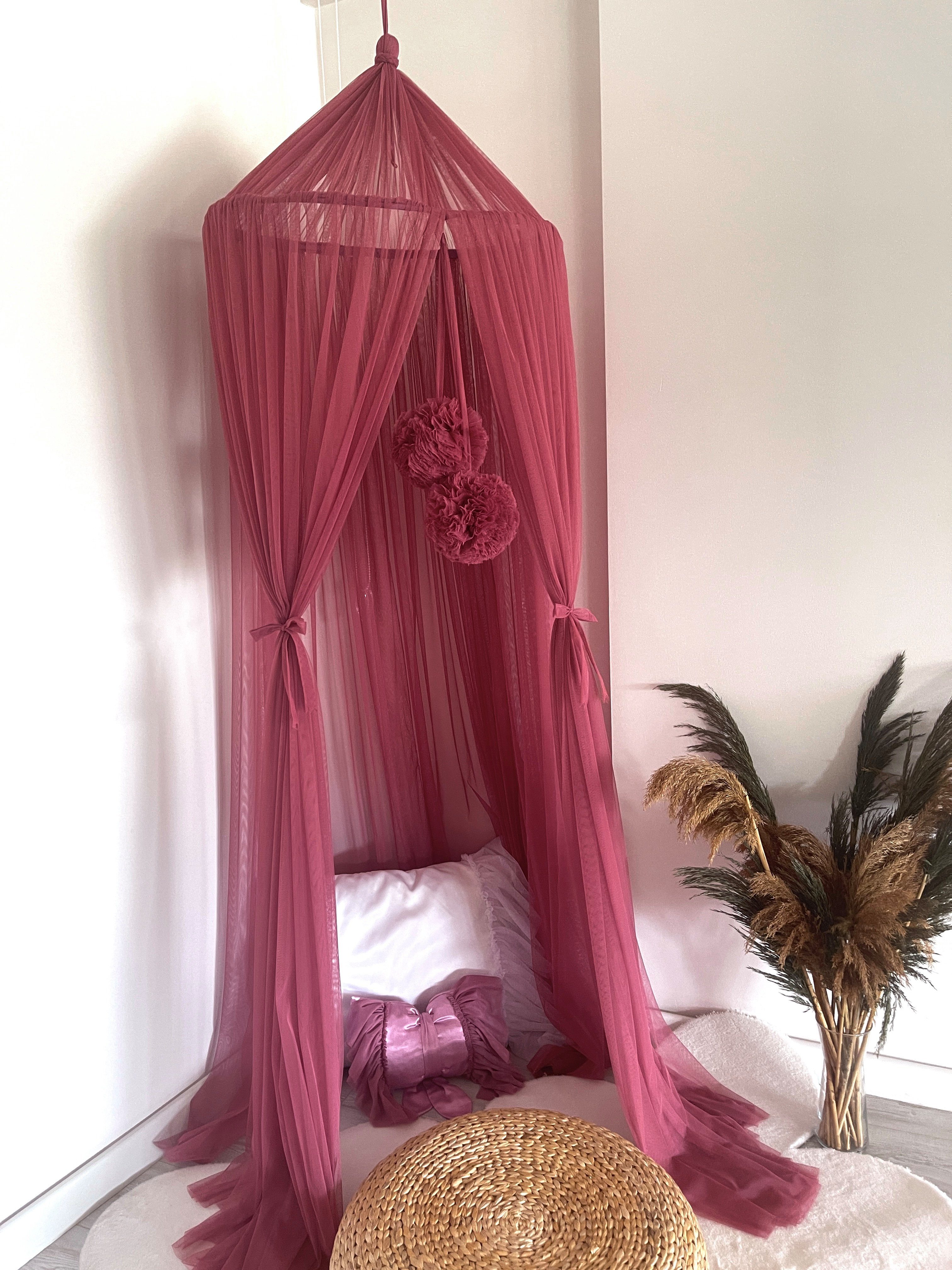Betthimmel Baldachin 25M Betthimmel Kinderzimmer Babyzimmer Moskitonetz