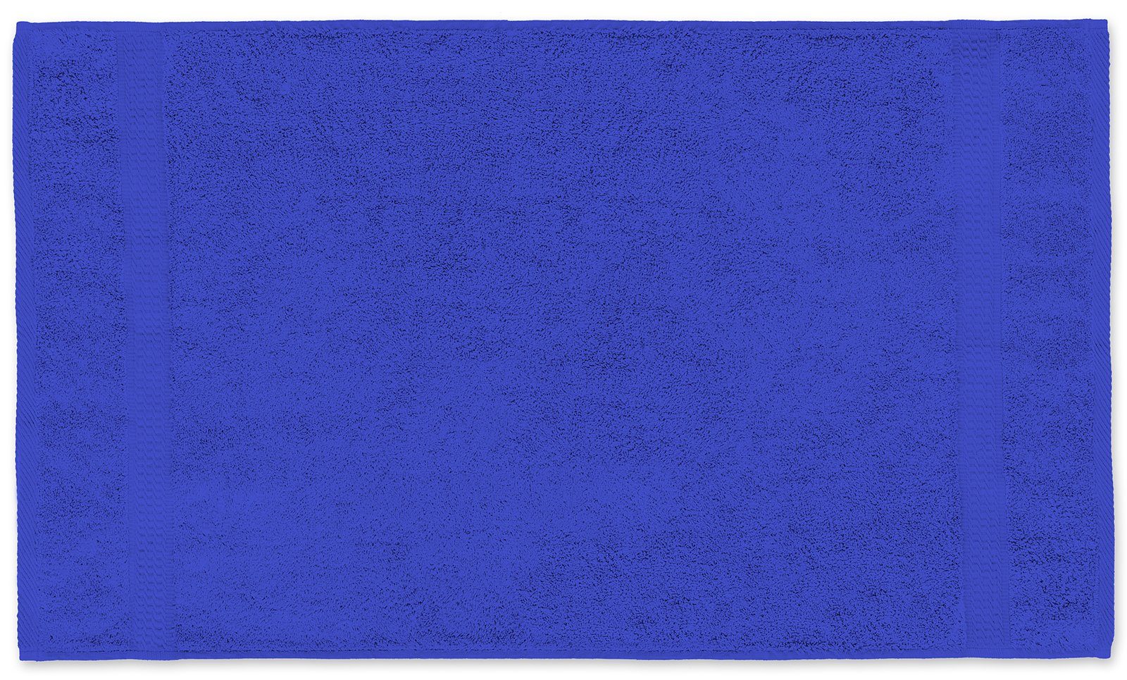One Home Handtücher Royal, blau mit (2-St), saugfähig Frottee Bordüre