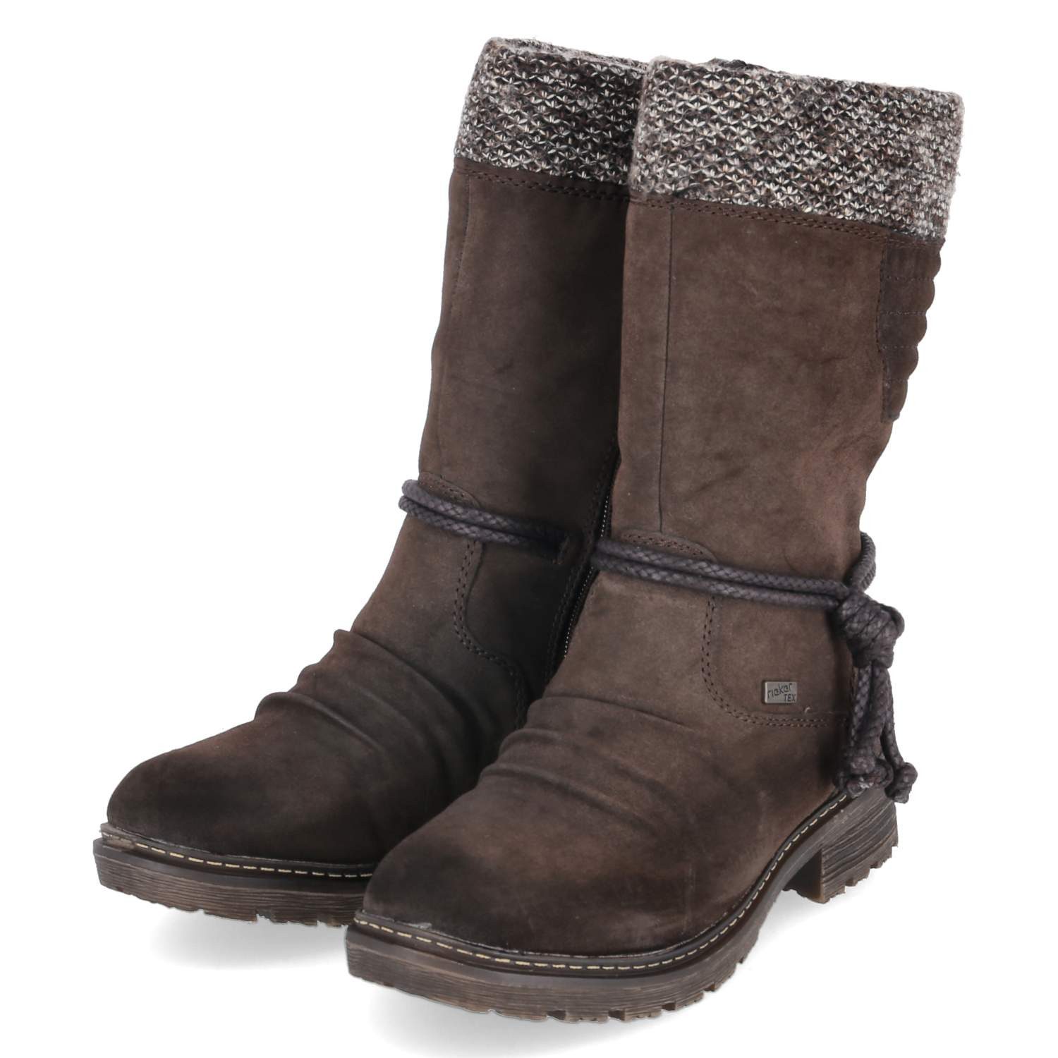 Rieker Rieker Z4755-25 Damen Textil & Synthetik brown Winterstiefel