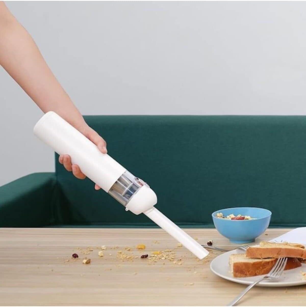 Xiaomi Handstaubsauger Mi Vacuum Cleaner Mini Akku-Staubsauger, Weiß, 40 W