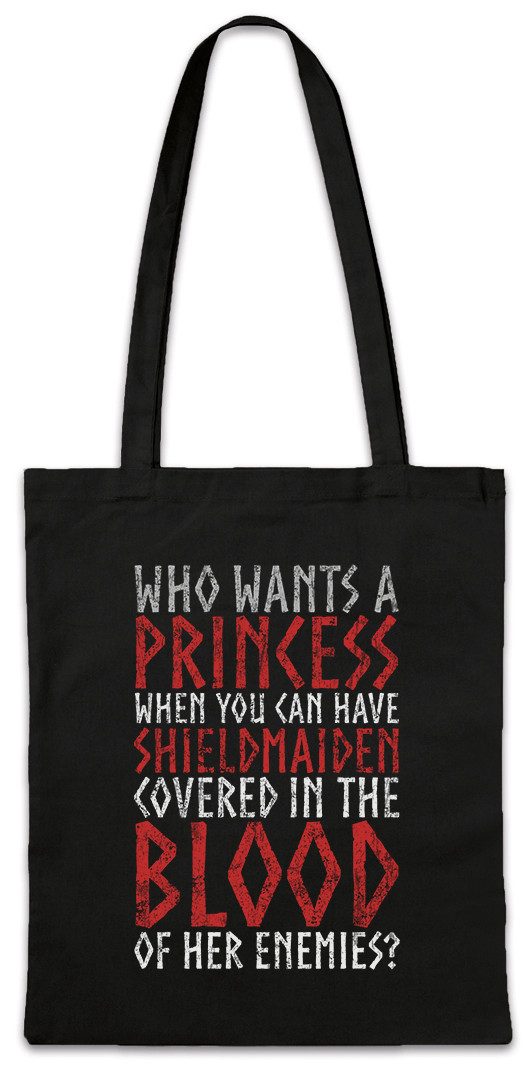Beuteltasche Shieldmaiden I Stofftasche Schildmaid Shield Maiden Walhalla Odhin