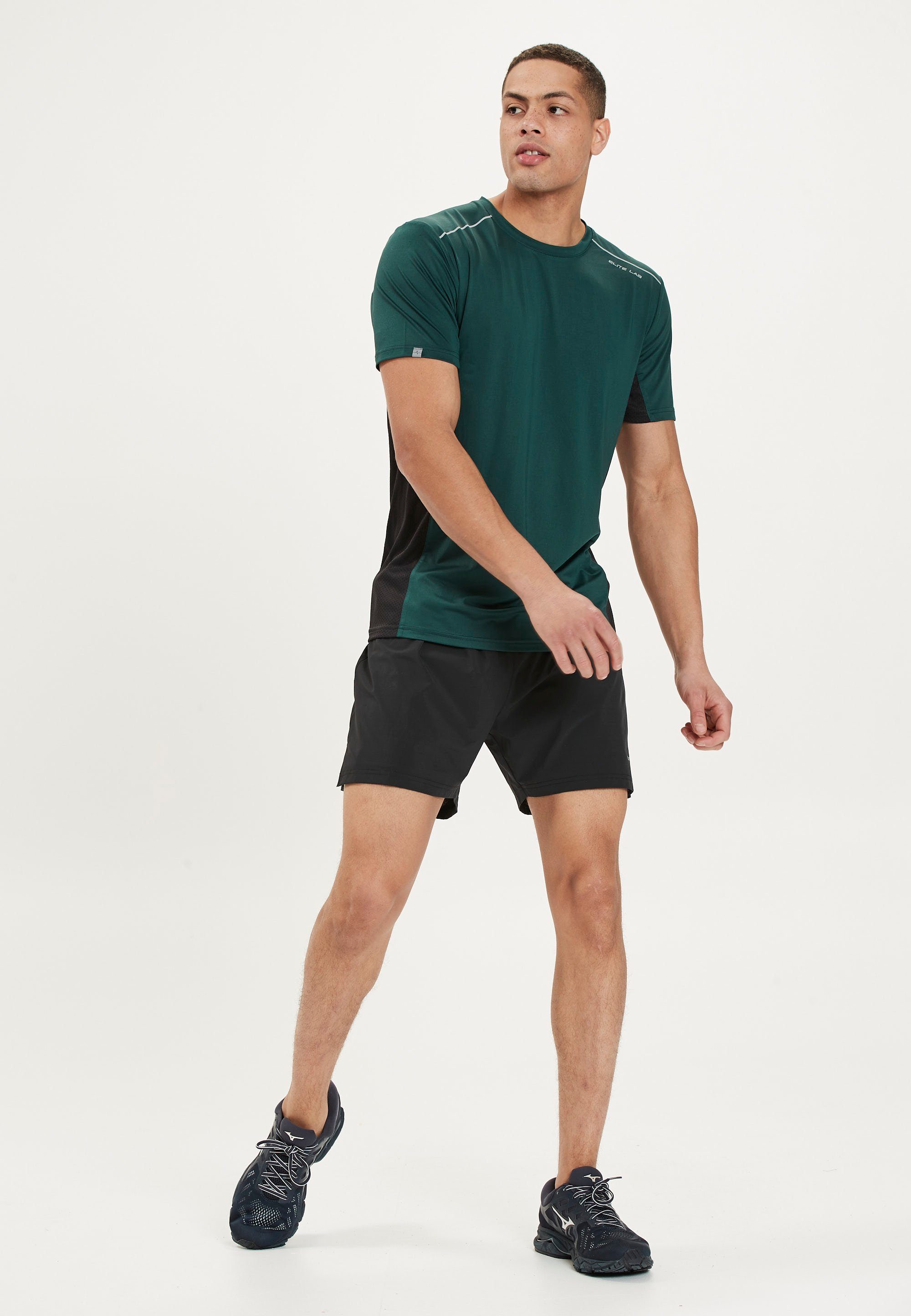 ELITE LAB Shorts Run Elite X1 mit integrierter Tight, Atmungsaktives  Material ist schnelltrocknend