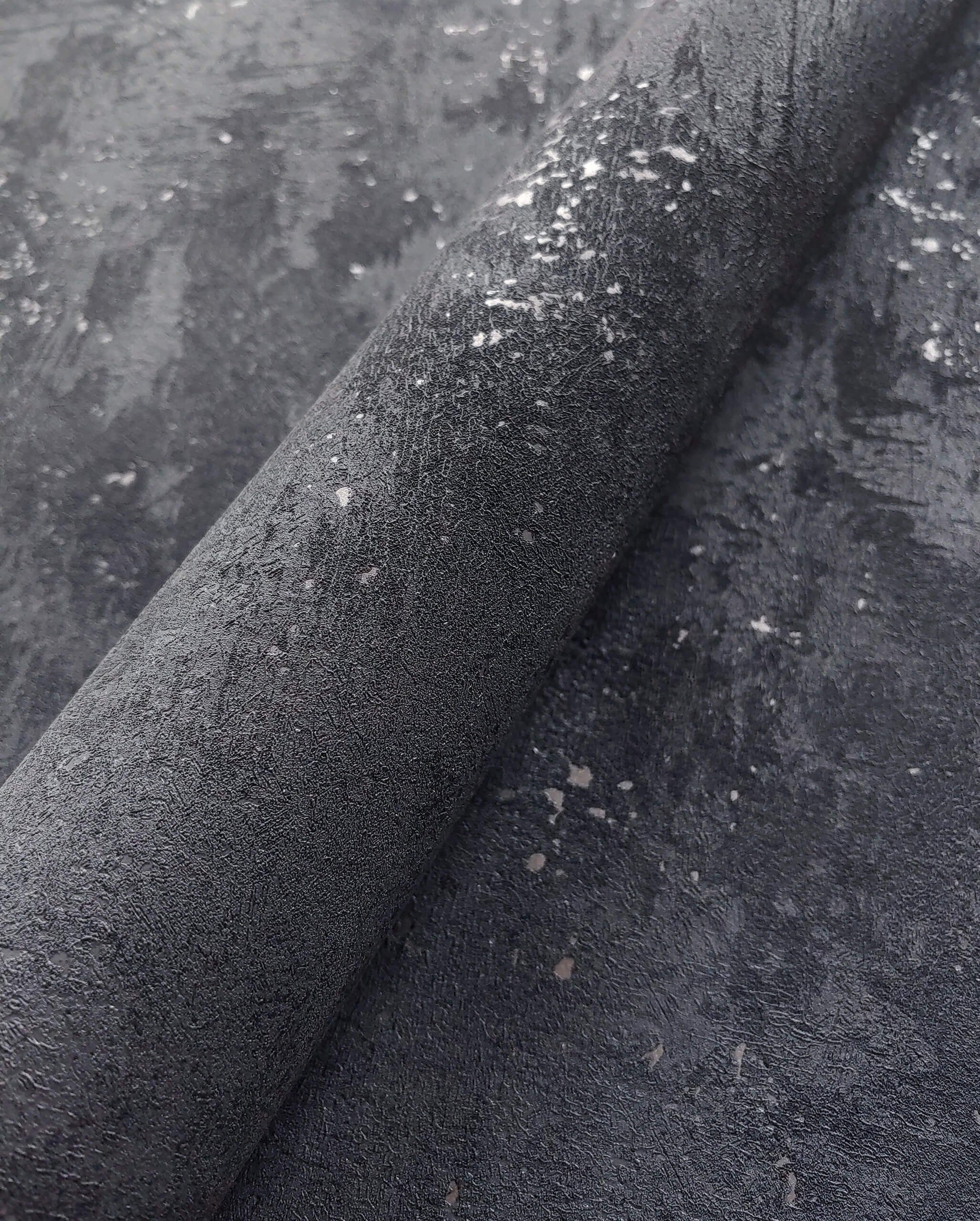 Newroom Vliestapete, Schwarz Tapete Industrial Leicht günstig online kaufen