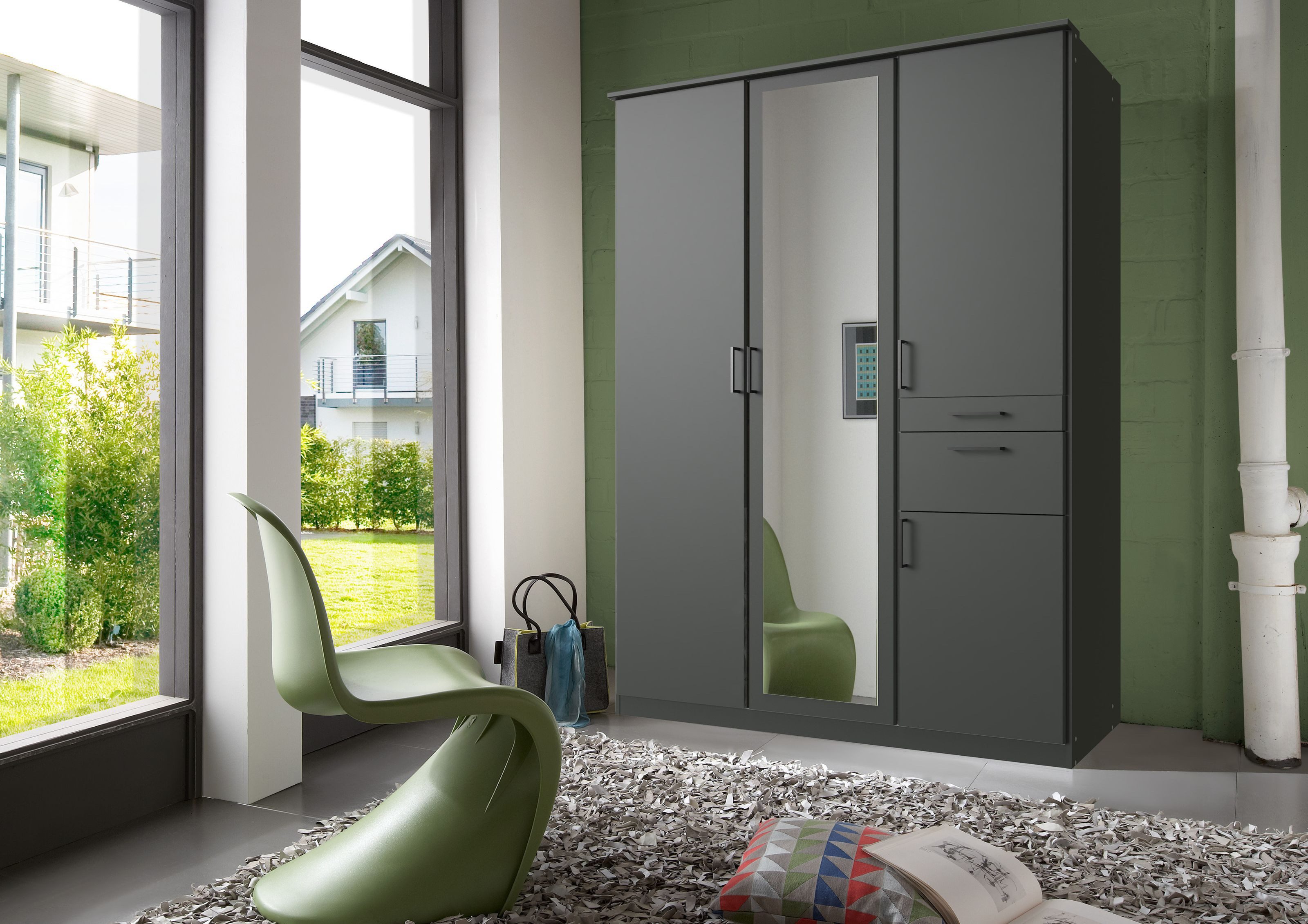 Wimex Drehtürenschrank 135 x 198 x 58 cm (B/H/T) günstig online kaufen