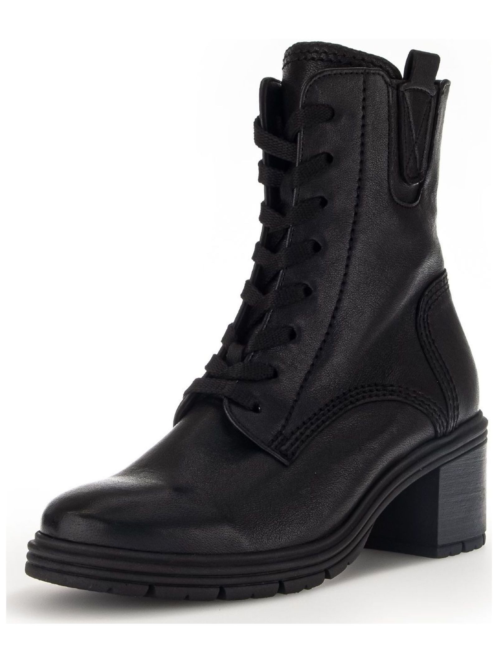 Gabor Comfort Stiefelette Leder/Textil Schnürstiefelette