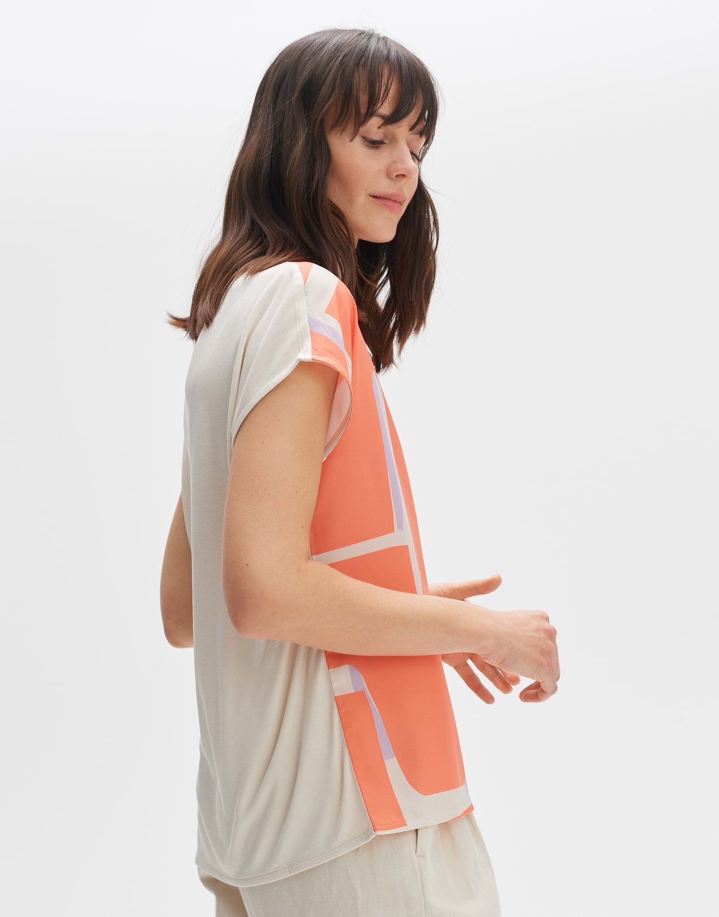 OPUS T-Shirt Sisbo print