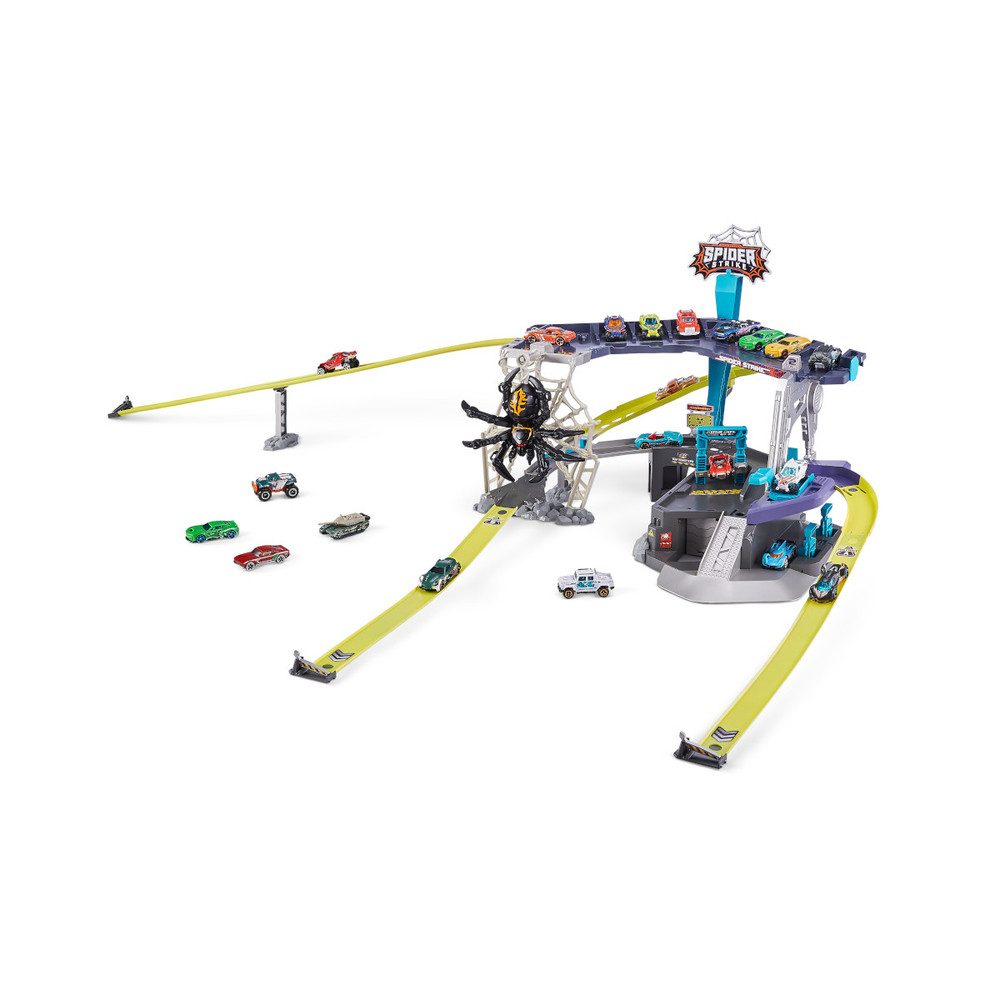 ZURU Spielzeug-Traktor Zuru Metal Machines Rennbahn - Spider Strike günstig online kaufen