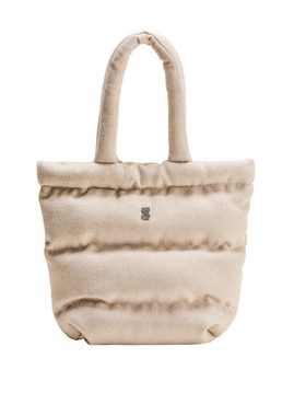 s.Oliver Tragetasche Shopper mit Steppung, Logo