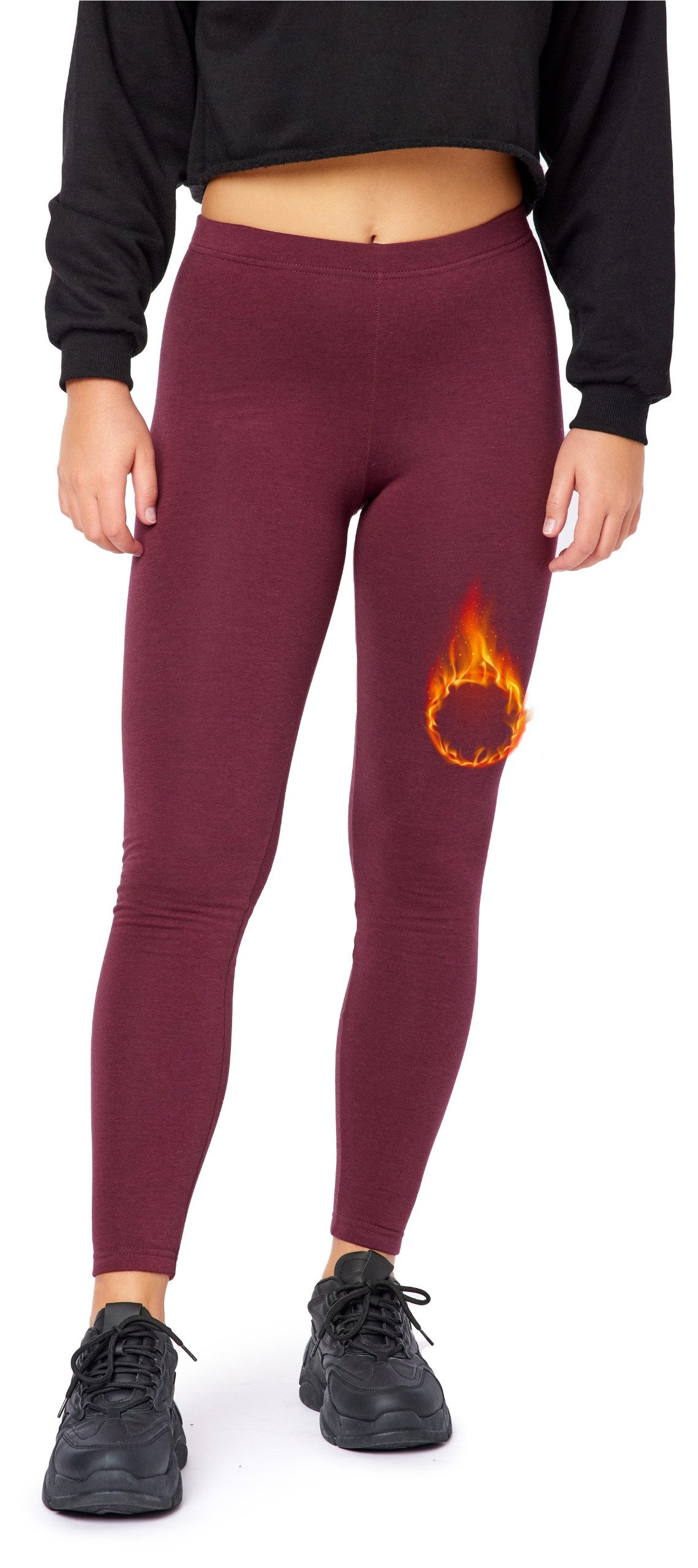 Bellivalini Leggings Damen Thermohose Lang BLV50-320 (1-tlg) Weich, Gefütte günstig online kaufen