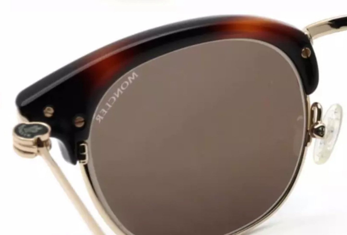 MONCLER Sonnenbrille EYEWEAR Acetate ML0036 Brille Wird mit einem Moncler-Etui im ​​„Pufferjacke“-Design geliefert