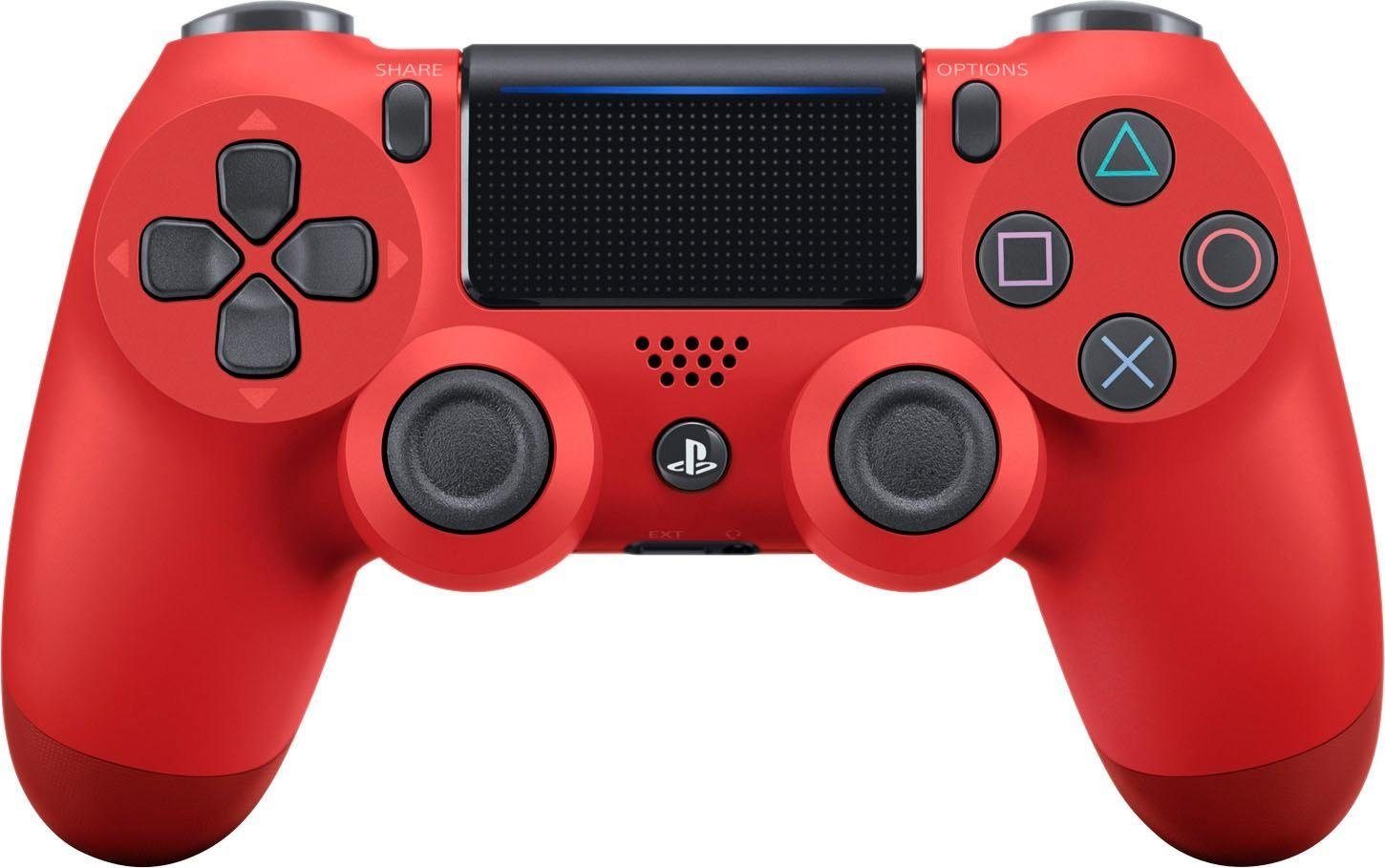PlayStation 4 PS4 Dualshock PlayStation 4 Controller Bluetooth Wireless Rot Original 4-Controller