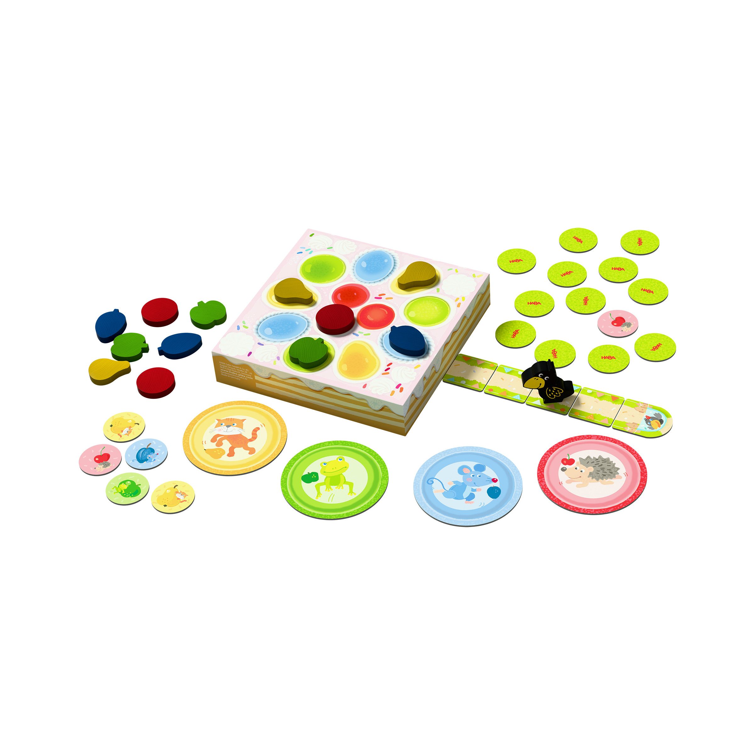 Haba Spiel Meine ersten Spiele Theos Torte, Motorikspiel, Made in Germany