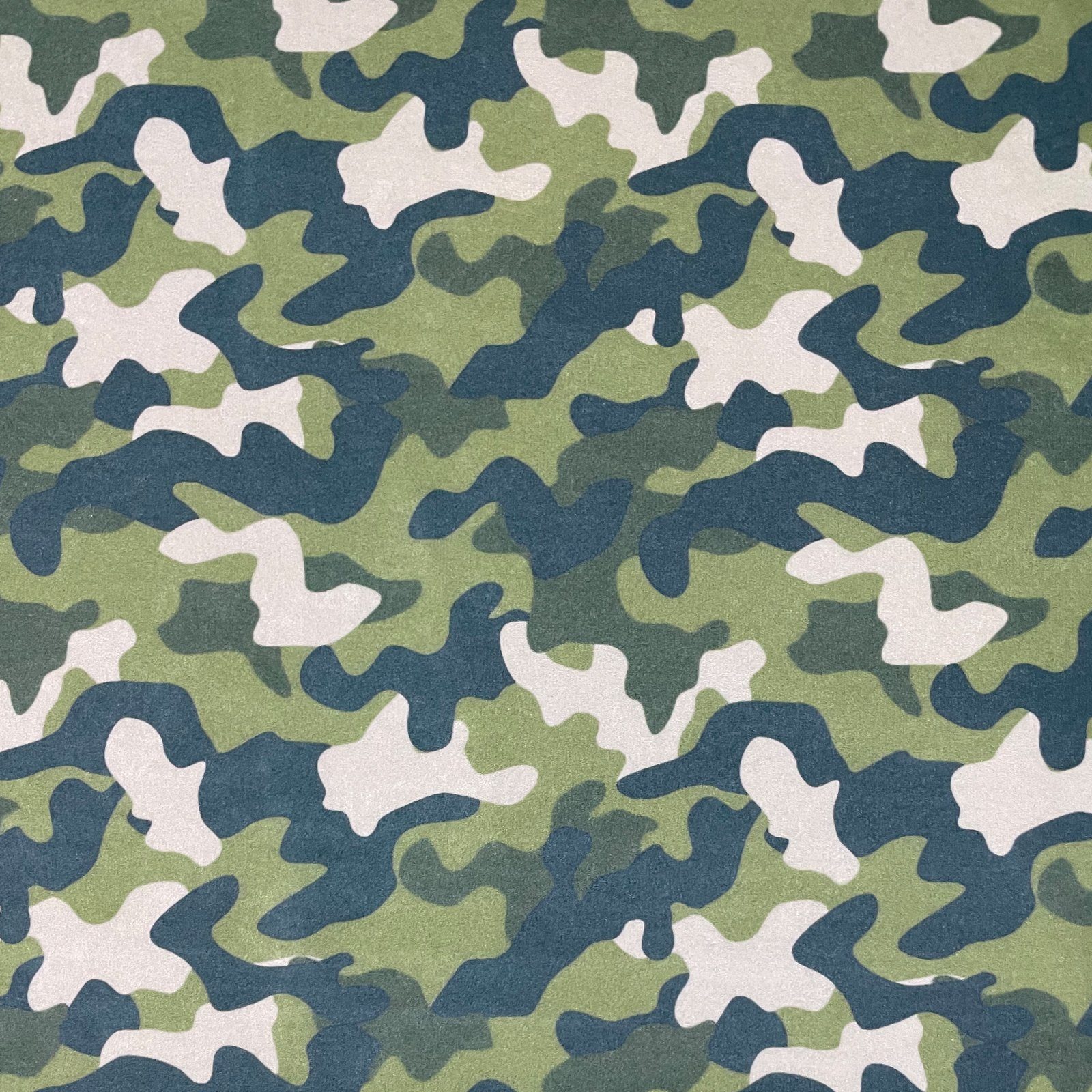 Thumbnail - FORTISLINE Stoff Polsterstoff Microfaser mit Motiv "CAMO"