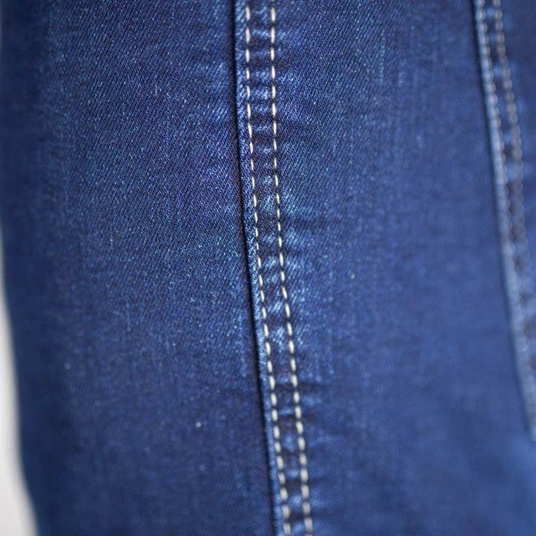 gms Motorradhose GMS Rattle Slim Damen Motorradjeans Knieprotektoren enthalten
