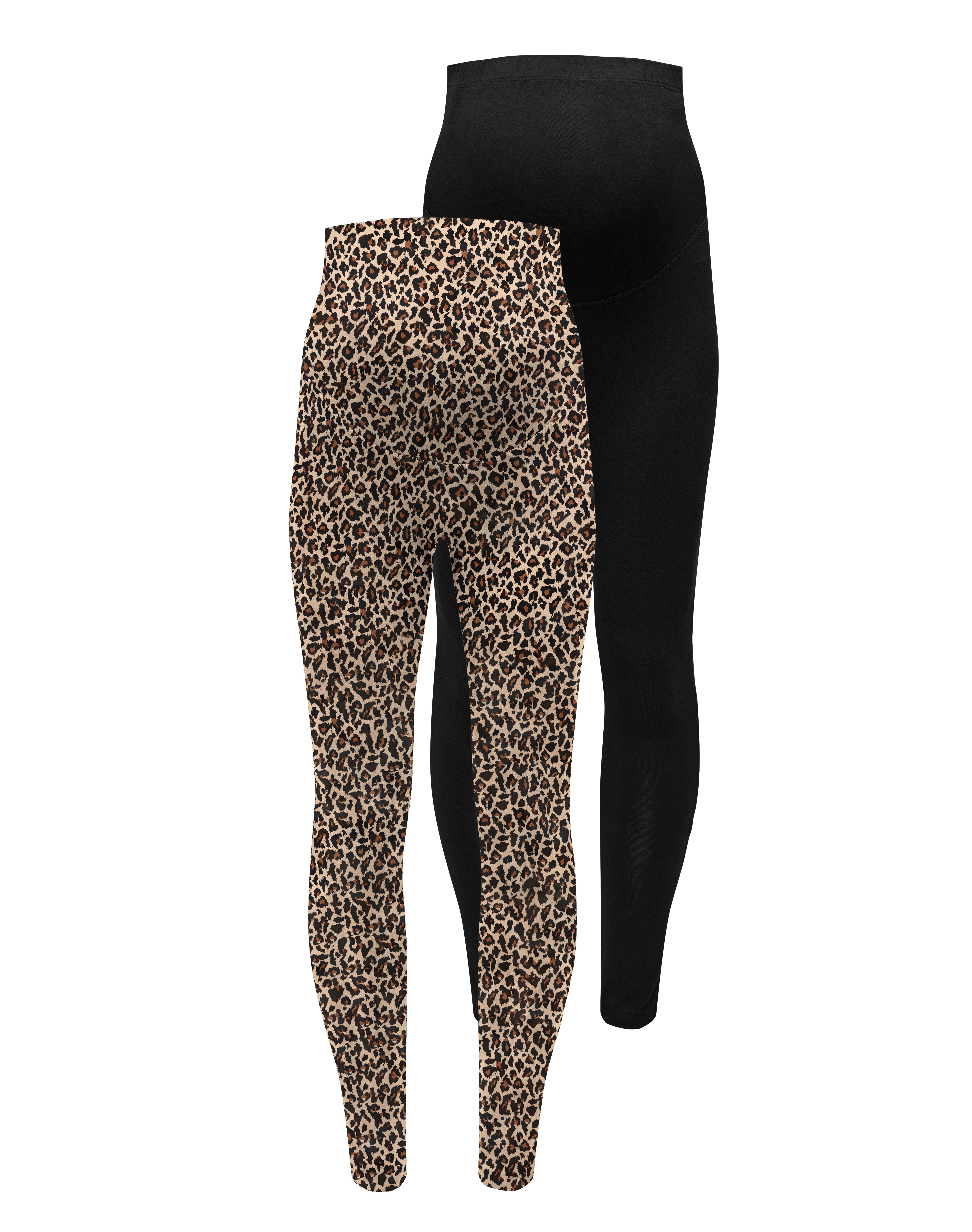 Umstandsleggings OLMLOVELY NEW LEGGING 2PCK AOP JRS NOOS