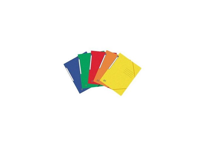 OXFORD Organisationsmappe Eckspanner TOP FILE+ DIN A4 Karton farbig sortiert (freie Farbauswahl nicht möglich)
