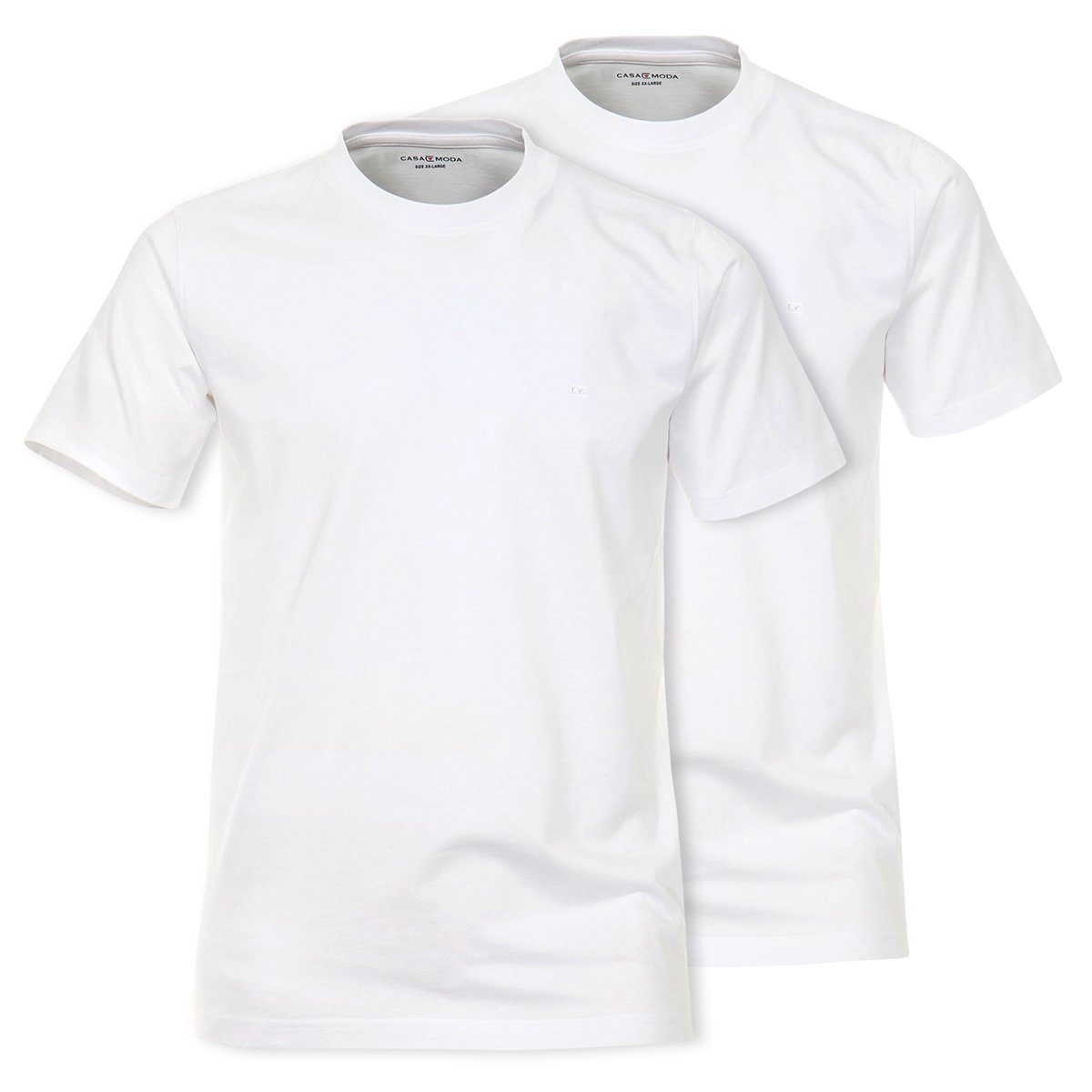 CASAMODA Rundhalsshirt CasaModa Doppelpack Übergrößen T-Shirts günstig online kaufen