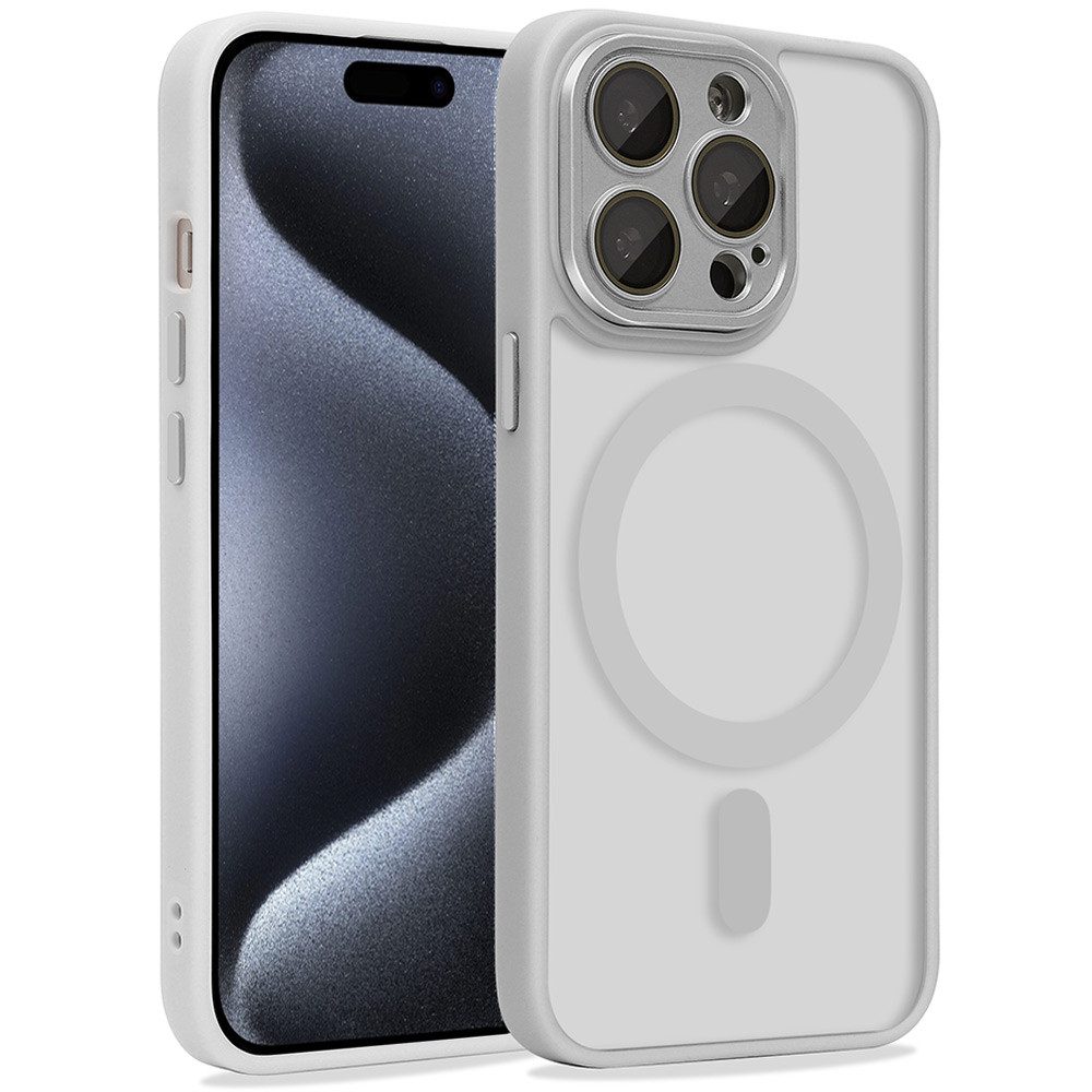 FITSU Handyhülle Schutzhülle für Apple iPhone Hülle MagSafe kompatible Handyhülle Case, Hülle für Apple iPhone 16 Pro Max, 16 Pro, 16, 15 Pro, 15, 14, 13 Case