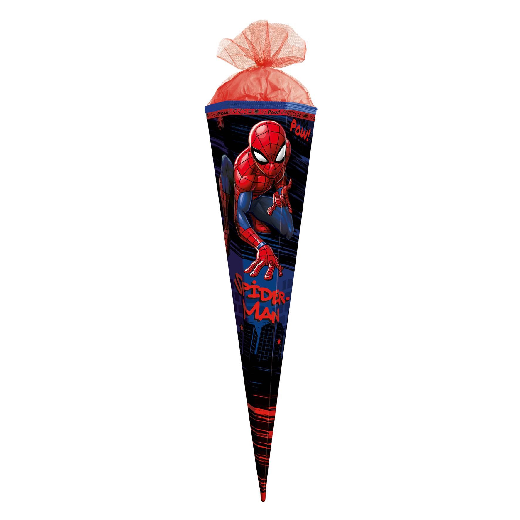Roth Ideen Schultüte Roth Marvel Spider-Man Schultüte 85 cm eckig Tüllverschluss und Spezia – Bild 2 von 5