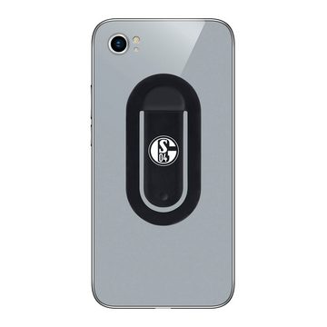 Schalke 04 Handy-Halterung, (flapgrip mit FC Schalke 04-Logo Handy Halterung Smartphone Halter Auto Universal Lüftungsgitter)