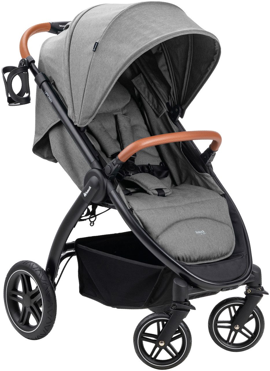 Hauck Kinder-Buggy Uptown, Black Melange Grey, bis 22 kg belastbar