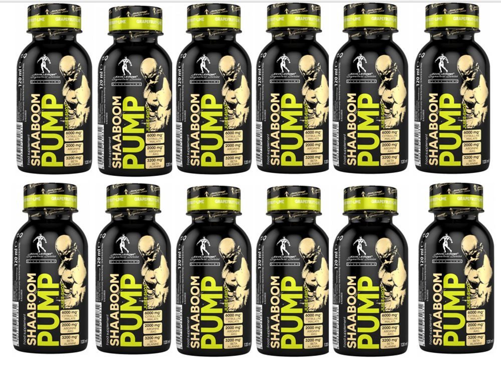 Kevin Levrone Kevin Levrone Shaaboom Pump Juice Shot-12x 120 ml Flüssig