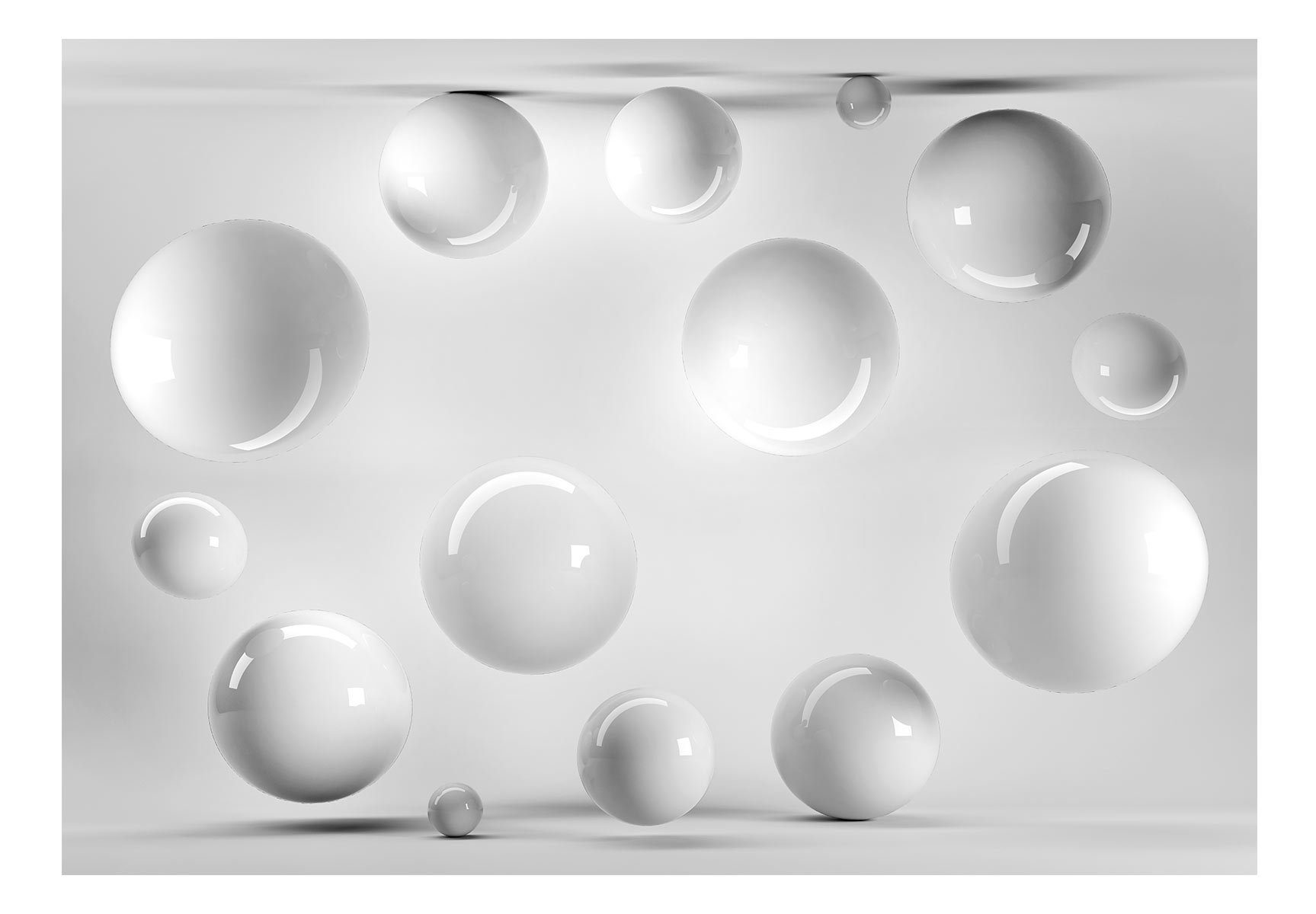KUNSTLOFT Design Vliestapete Tapete Balls matt, 0.98x0.7 lichtbeständige m,