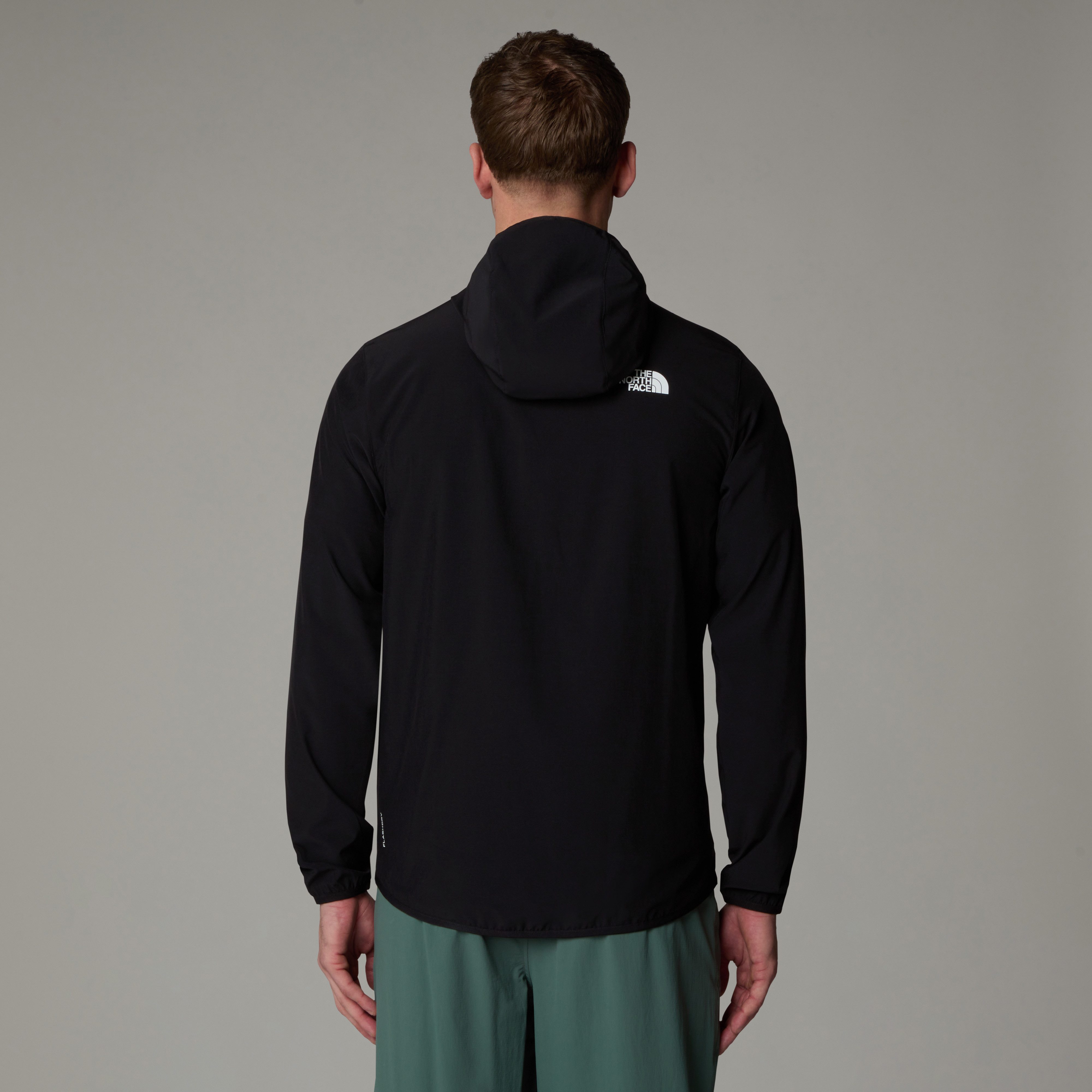 The North Face Trainingsjacke M 24/7 WOVEN FZ HOOD sportlicher Stil, leichtes Material, mit Kapuze