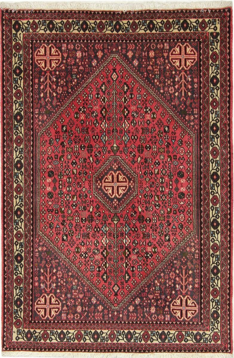 Orientteppich Abadeh 101x149 Handgeknüpfter Orientteppich / Perserteppich, Nain Trading, rechteckig, Höhe: 8 mm