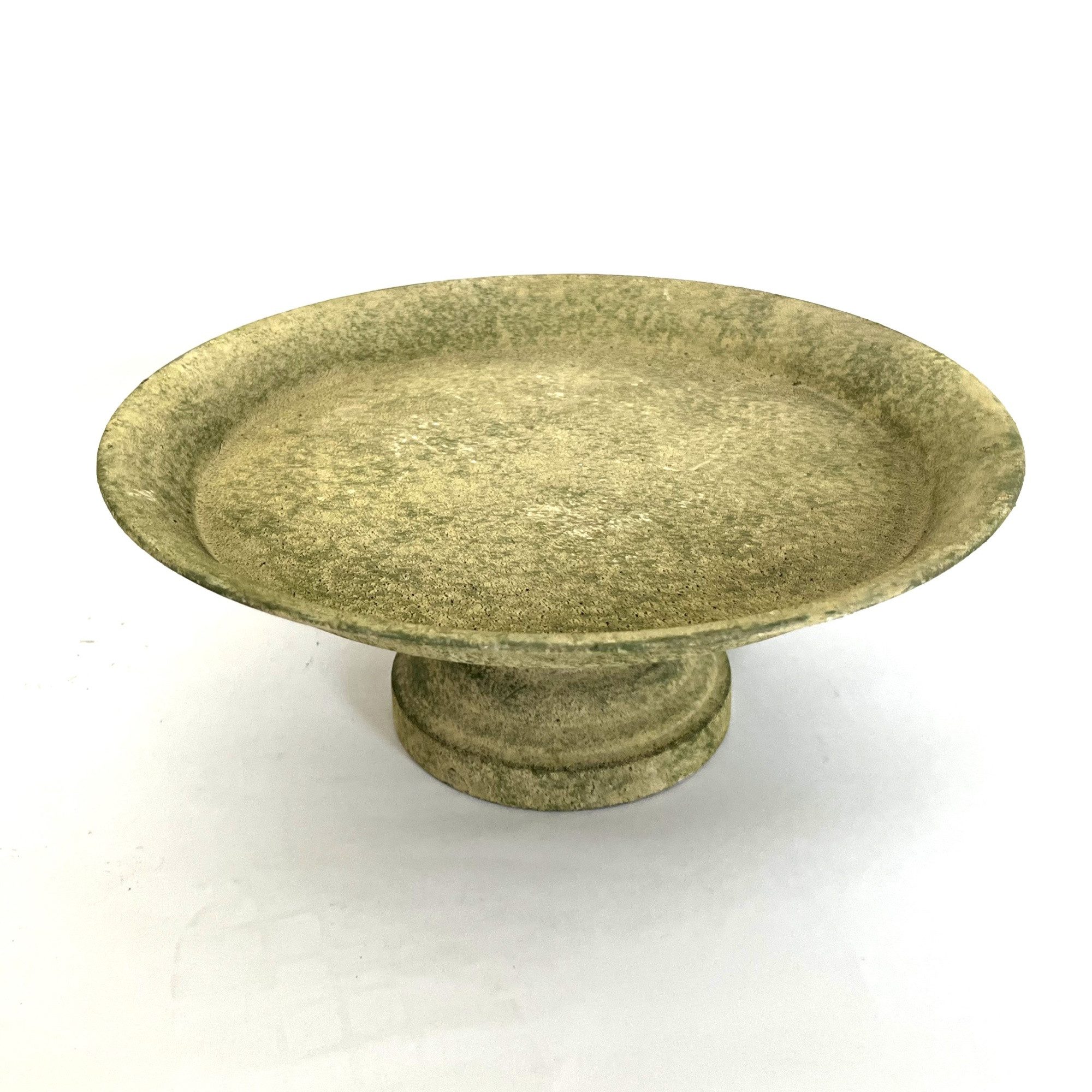 Fa. H. Pijls en Zonen Dekoschale Schale Deko Garten Antik Grün Rund Metall günstig online kaufen