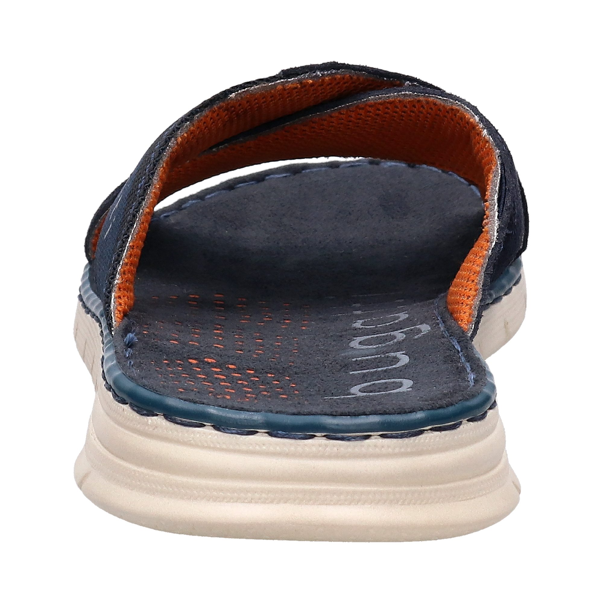 bugatti Pantolette Sommerschuh, Hausschuh, Strandschuh mit Kreuz-Steg