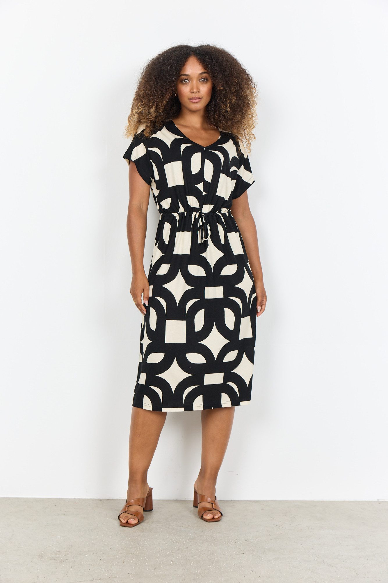 soyaconcept Druckkleid SC-FELICITY AOP 543 Baumwollmischung