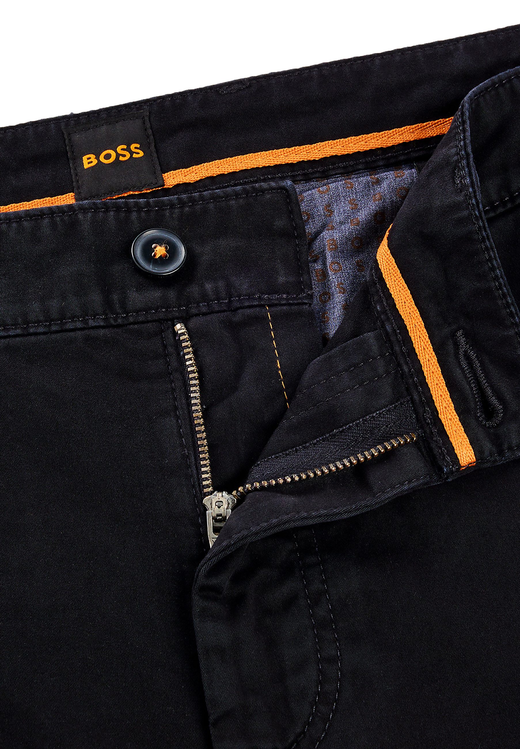 BOSS ORANGE Chinohose aus elastischem Baumwoll-Satin (1-tlg) – Bild 4 von 5