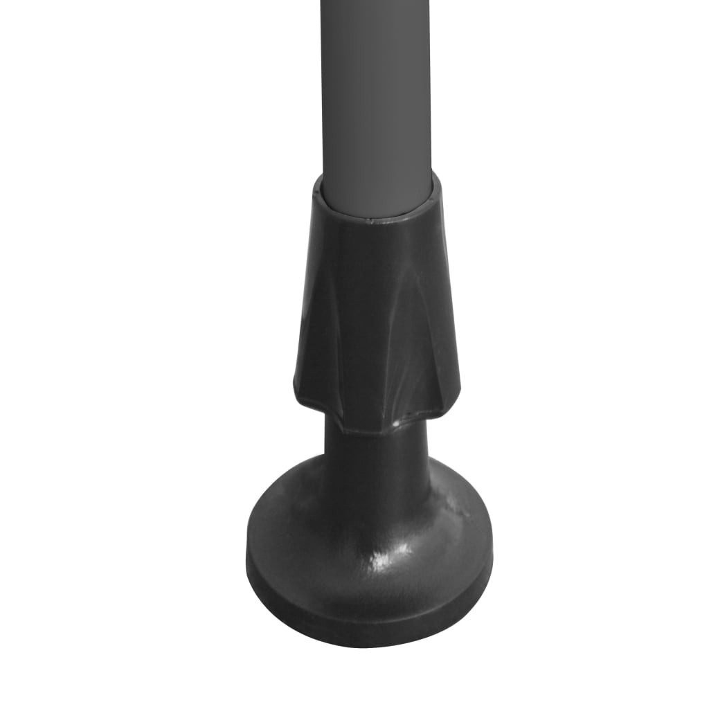 vidaXL Markise Einziehbare Markise Handbetrieben mit LED 250 cm Anthrazit