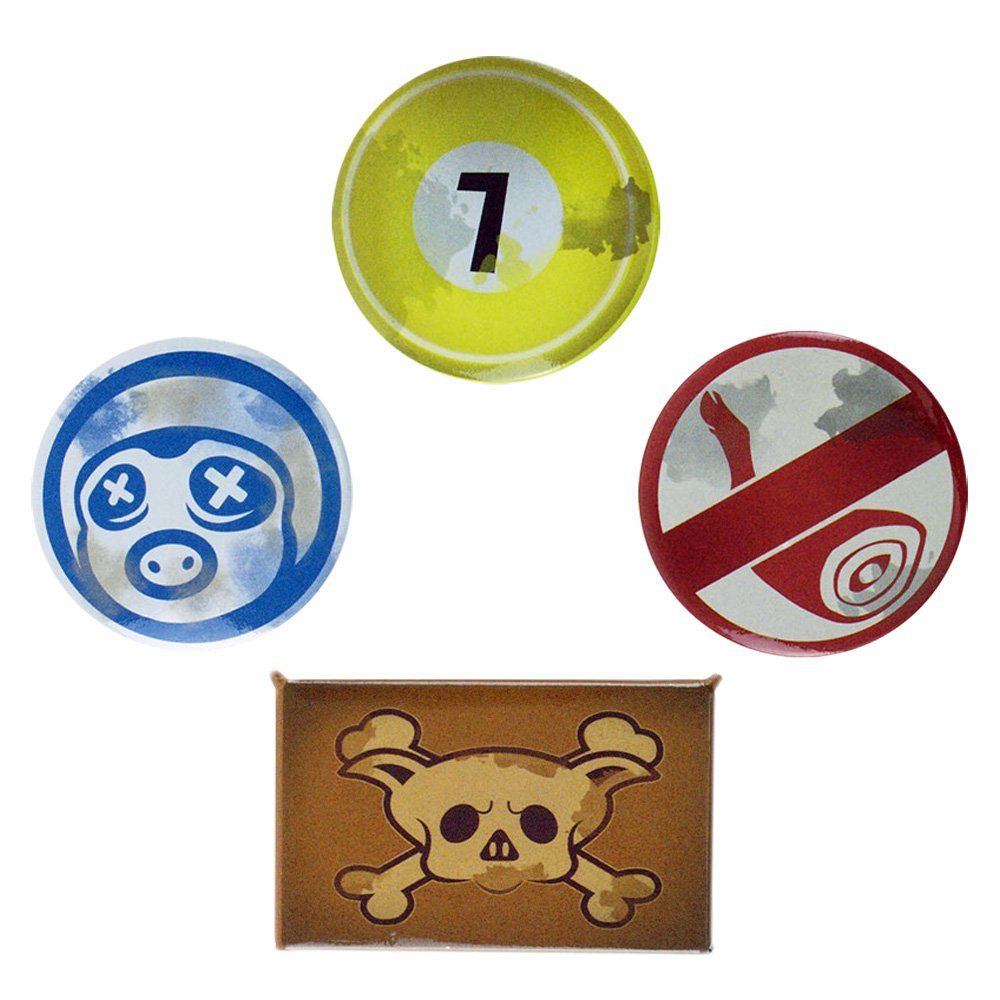GAYA Button Set Overwatch Roadhog 