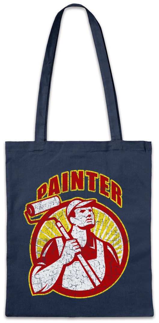 Beuteltasche Painter IX Stofftasche Maler Artist Lackierer Handwerk Künstler