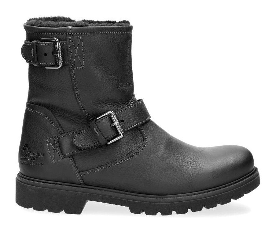 Panama Jack Faust Winterstiefelette mit Logoprägung an der Ferse | Stiefel