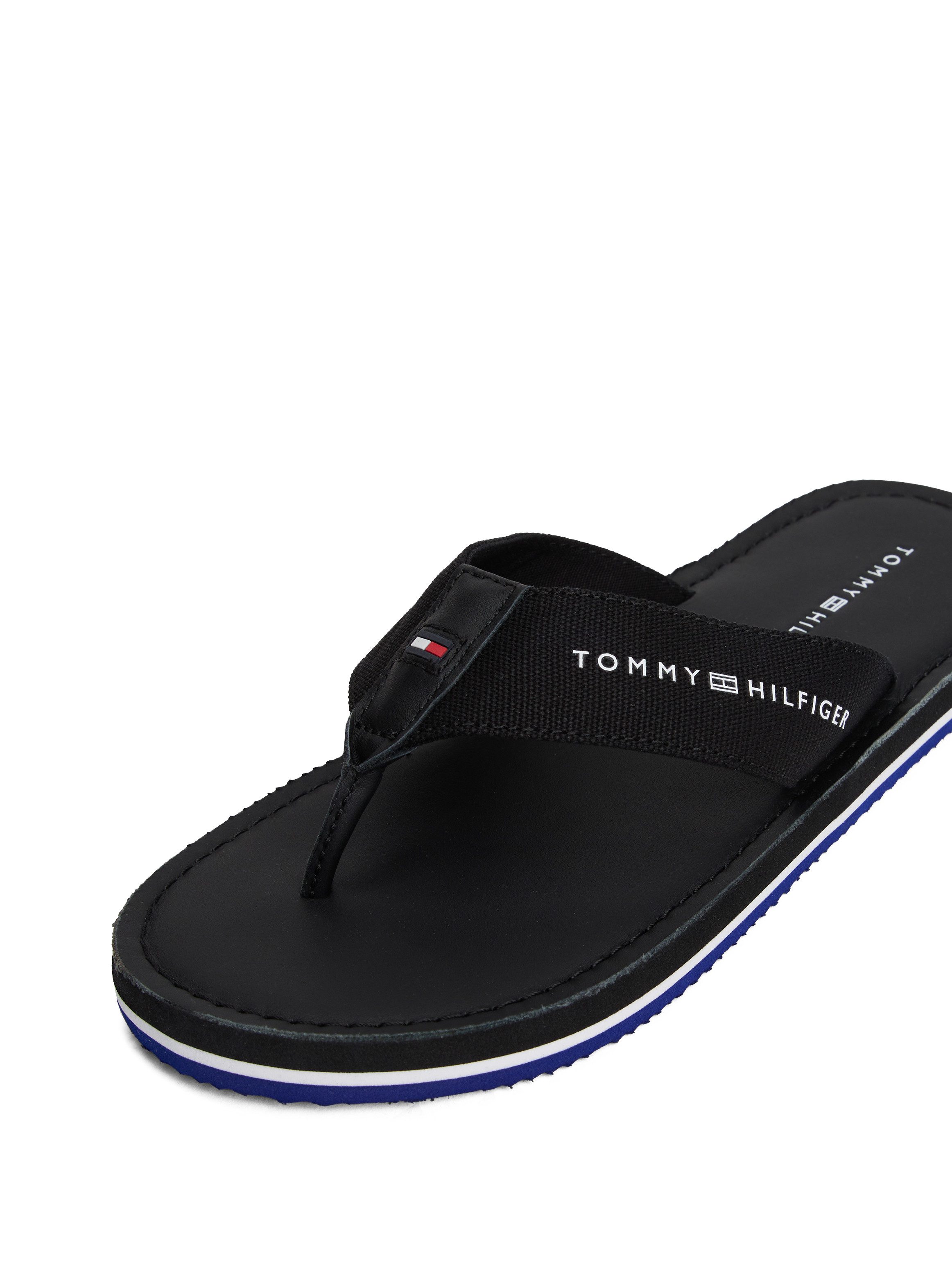 Tommy Hilfiger HILFIGER LEATHER BEACH SANDAL günstig online kaufen