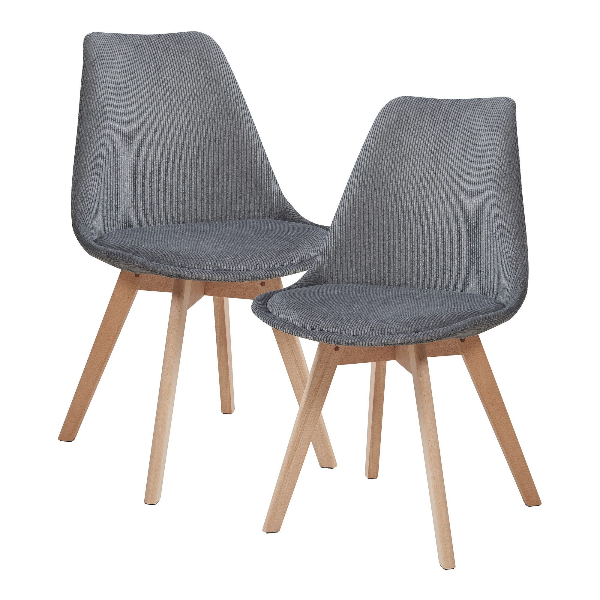 en.casa Esszimmerstuhl (Set, 2 St), »Fläten« günstig online kaufen
