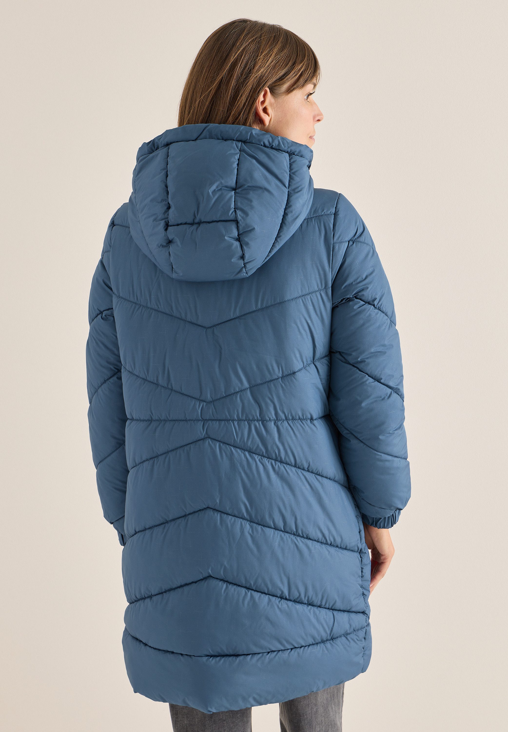 CECIL Steppmantel mit Kapuze mit Tunnelzugband günstig online kaufen