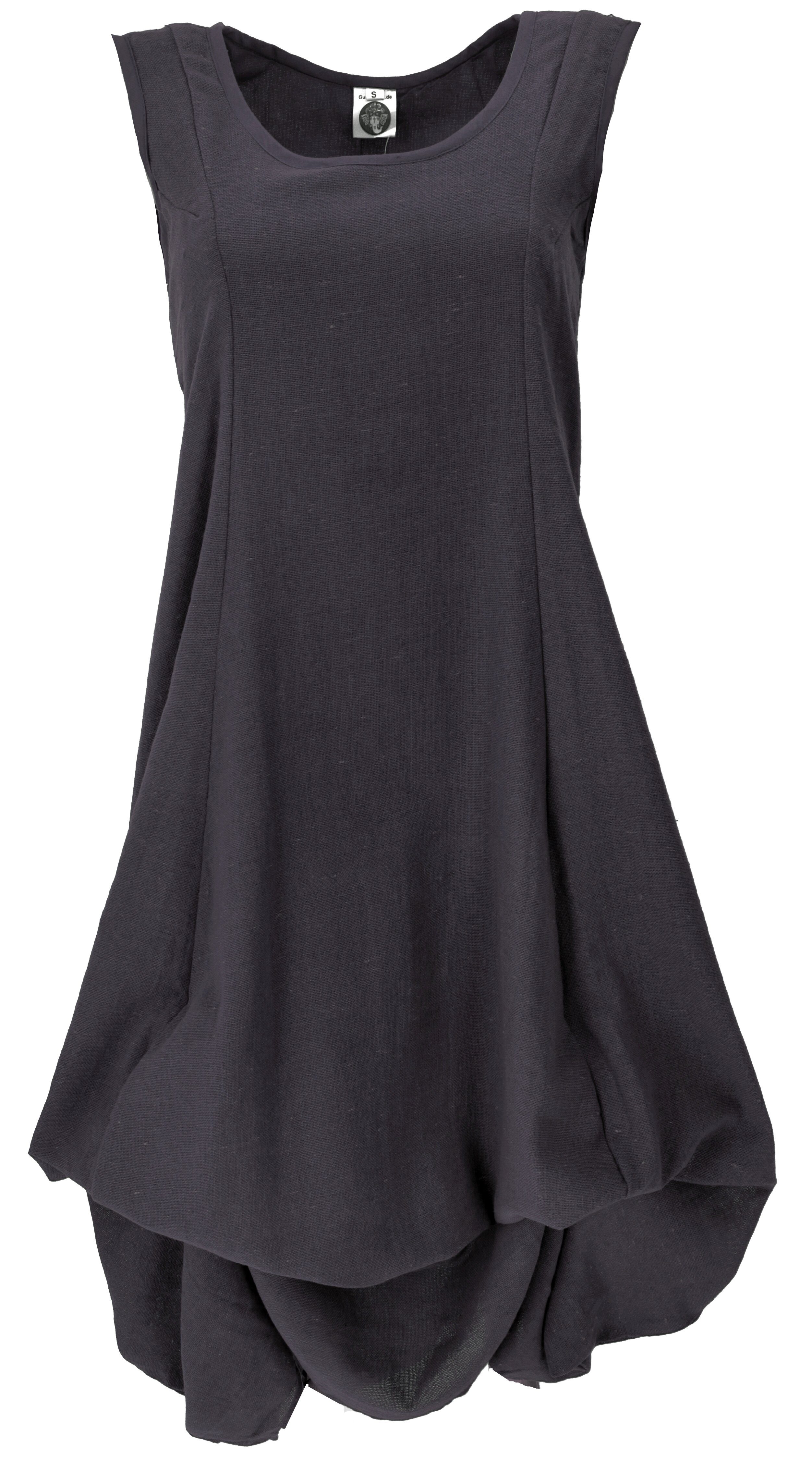 Guru-Shop Midikleid Langes wandelbares Sommerkleid, Boho Maxikleid.. alternative Bekleidung