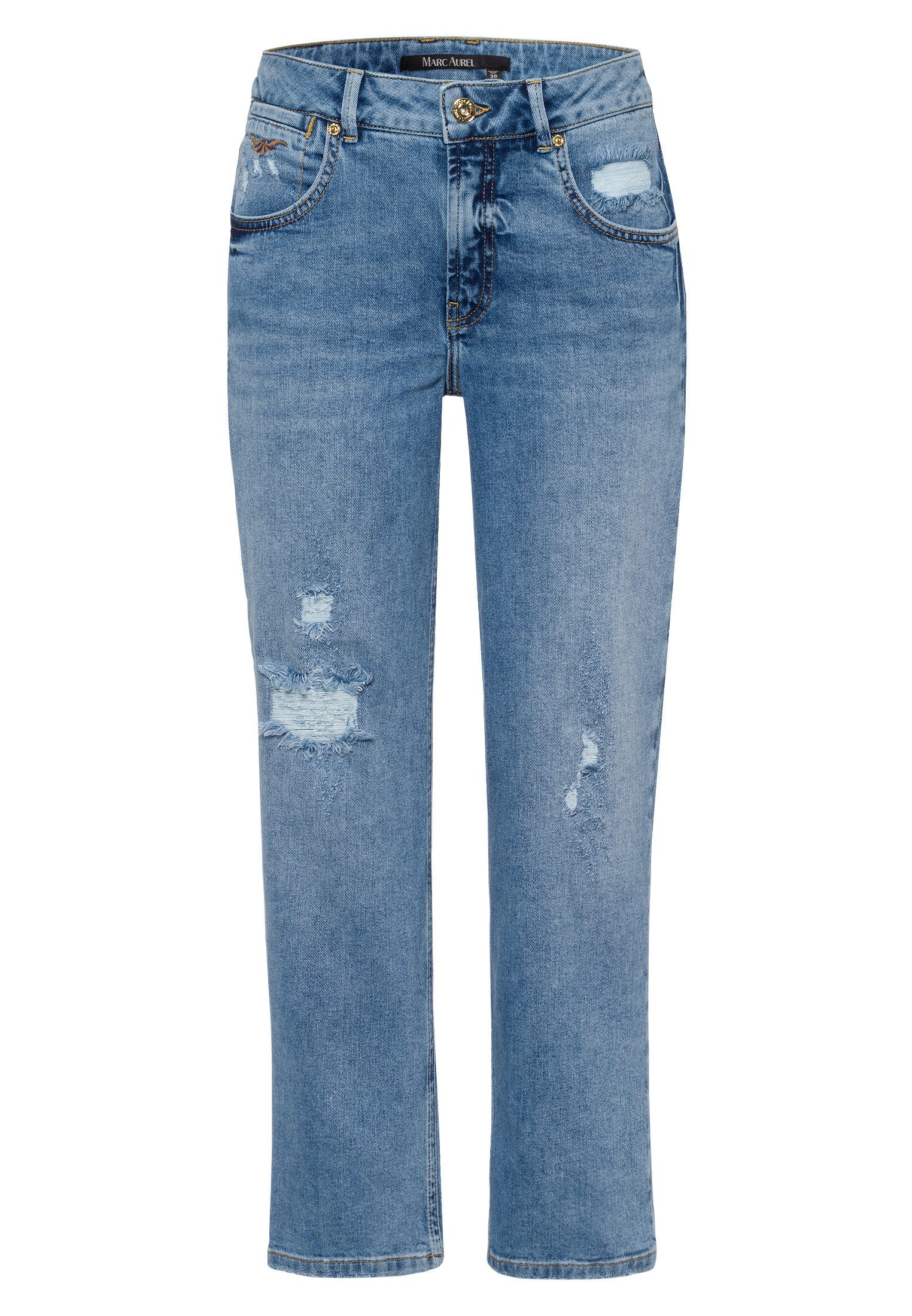 Boyfriend-Jeans Jeans-Hosen light blue denim