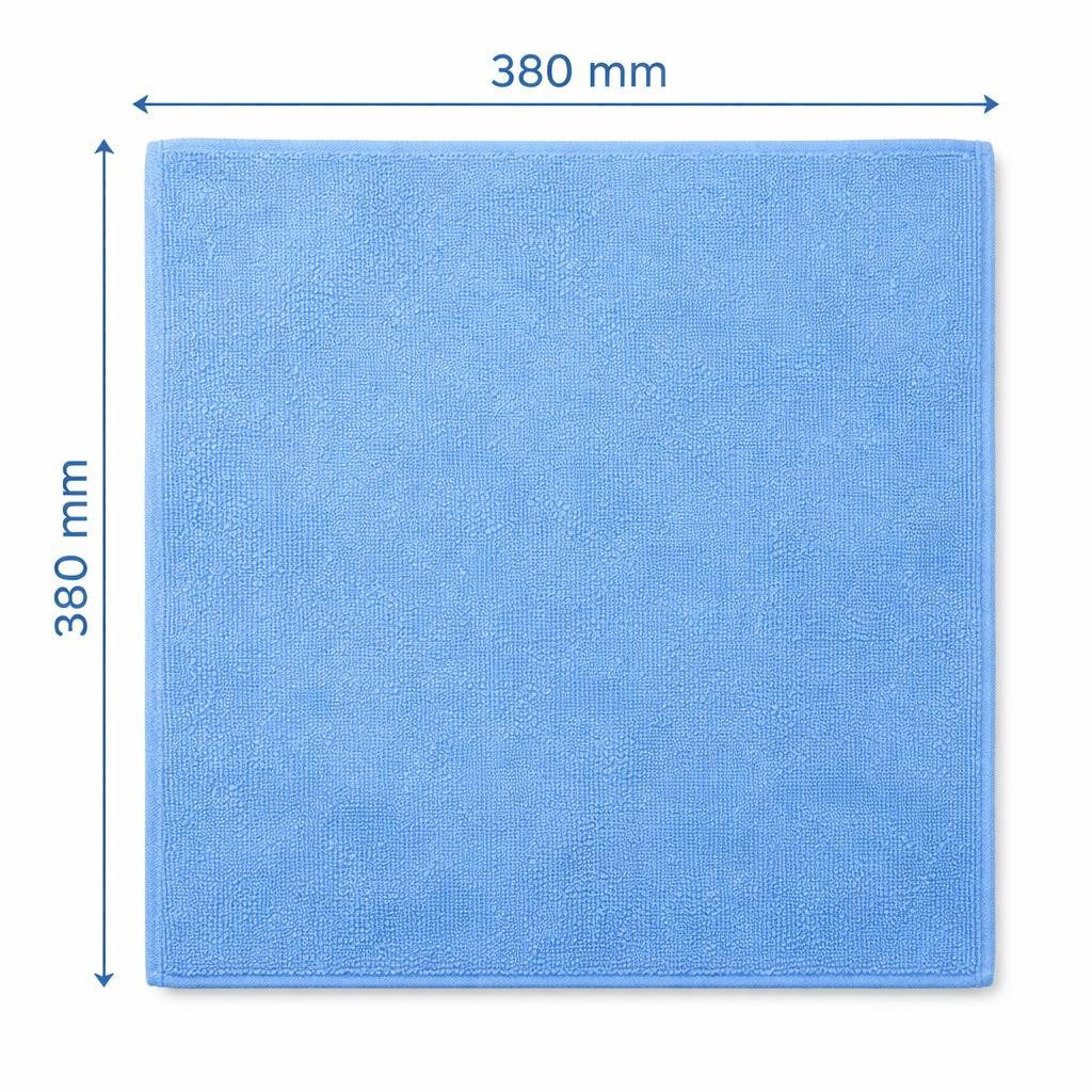 BAYLI 16er Set Mikrofasertücher 38x38 cm 210g/m² Trockentuch 4 Farben je 4 Reinigungstuch – Bild 2 von 5