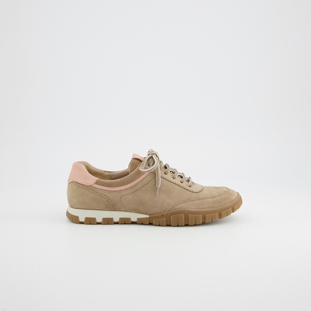 Paul Green 5504-018, Sneaker in Beige für Damen Sneaker
