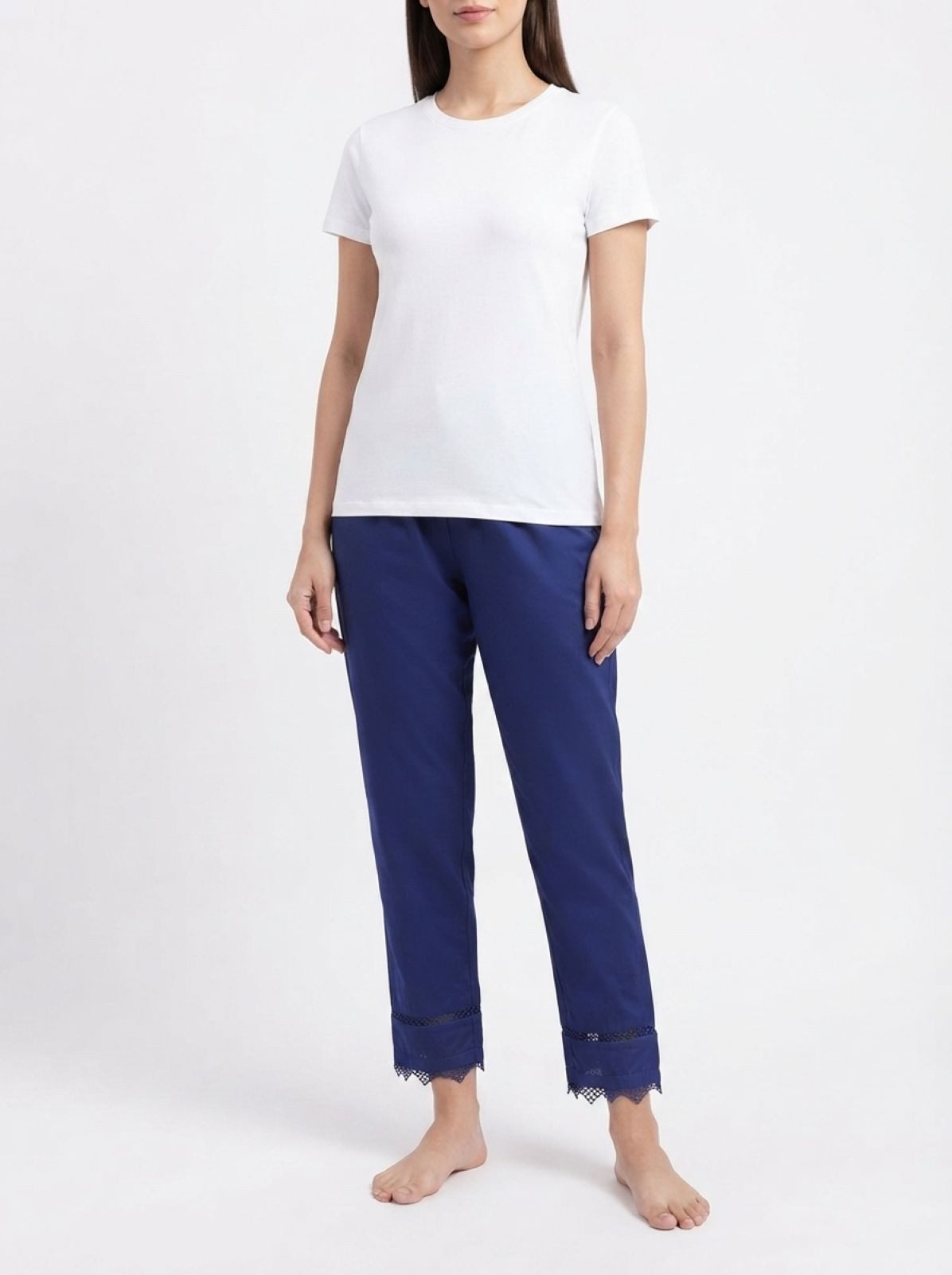 PfauGermany Pyjamahose Blue Lace