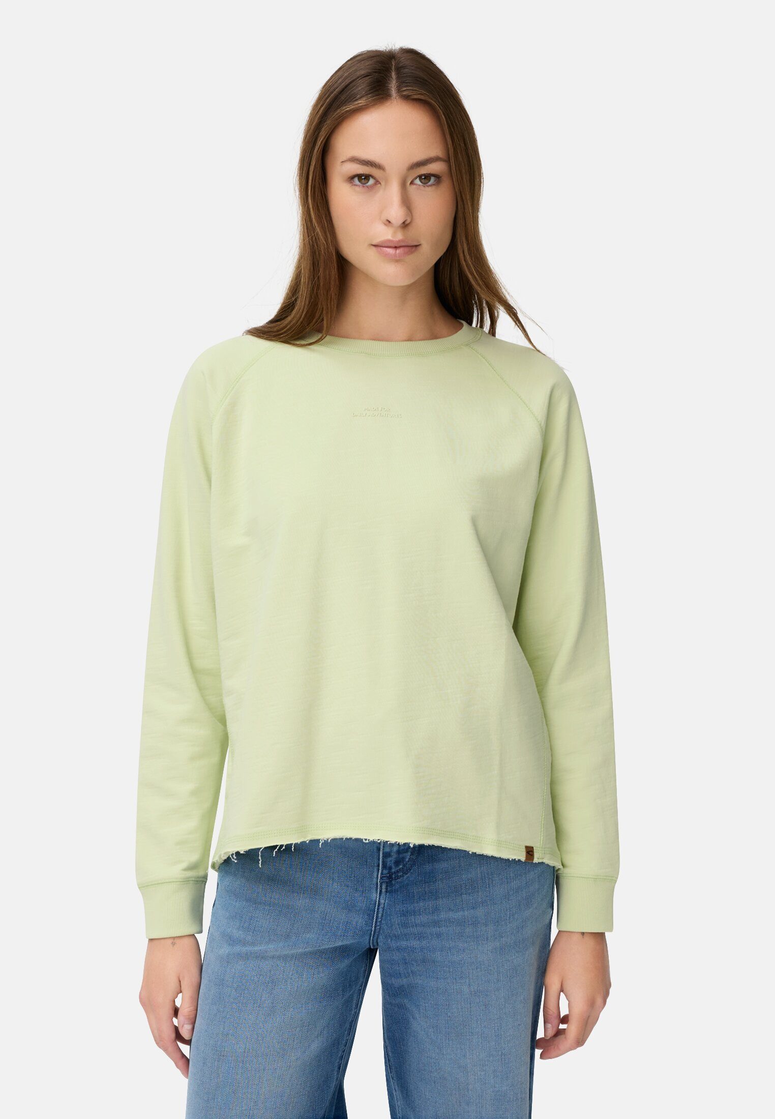 camel active Sweatshirt mit Raglanärmeln Langarm günstig online kaufen