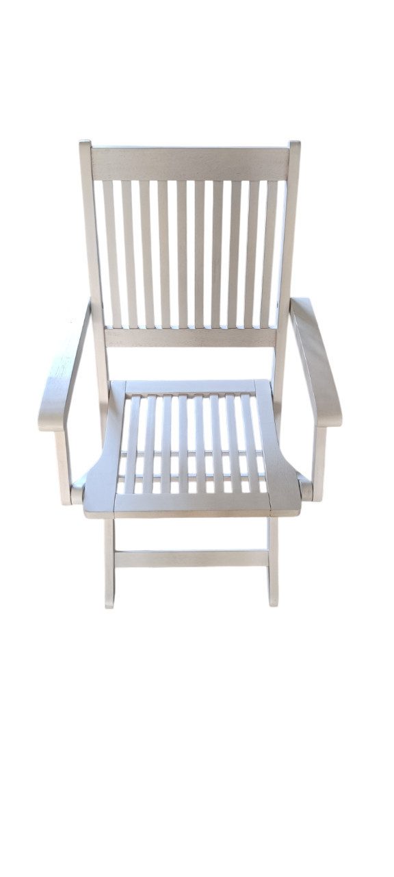 Sedex Gartenstuhl Klappstuhl Linus weiß gewischt, klappbar günstig online kaufen