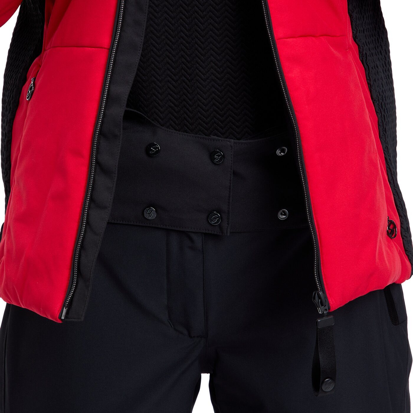 McKINLEY Skijacke Ida II Damen Skijacke rot/schwarz