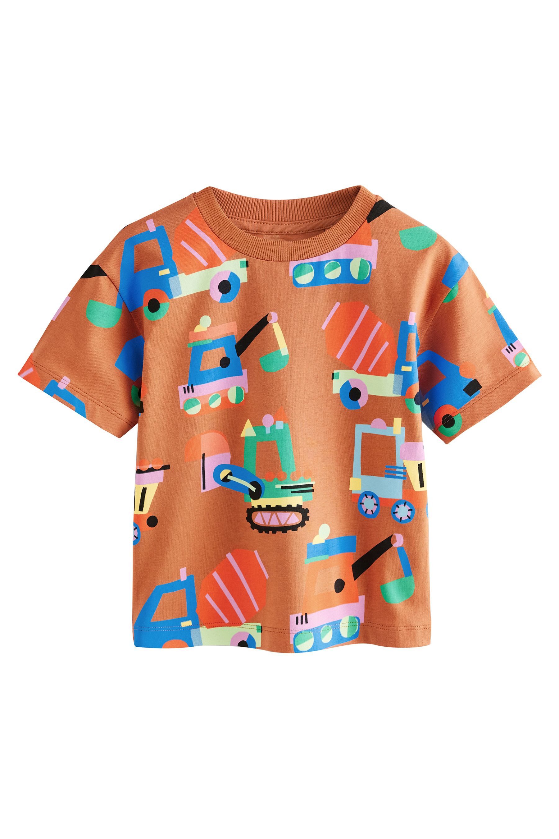 Next T-Shirt Kurzarm-T-Shirt mit durchgehendem Print günstig online kaufen