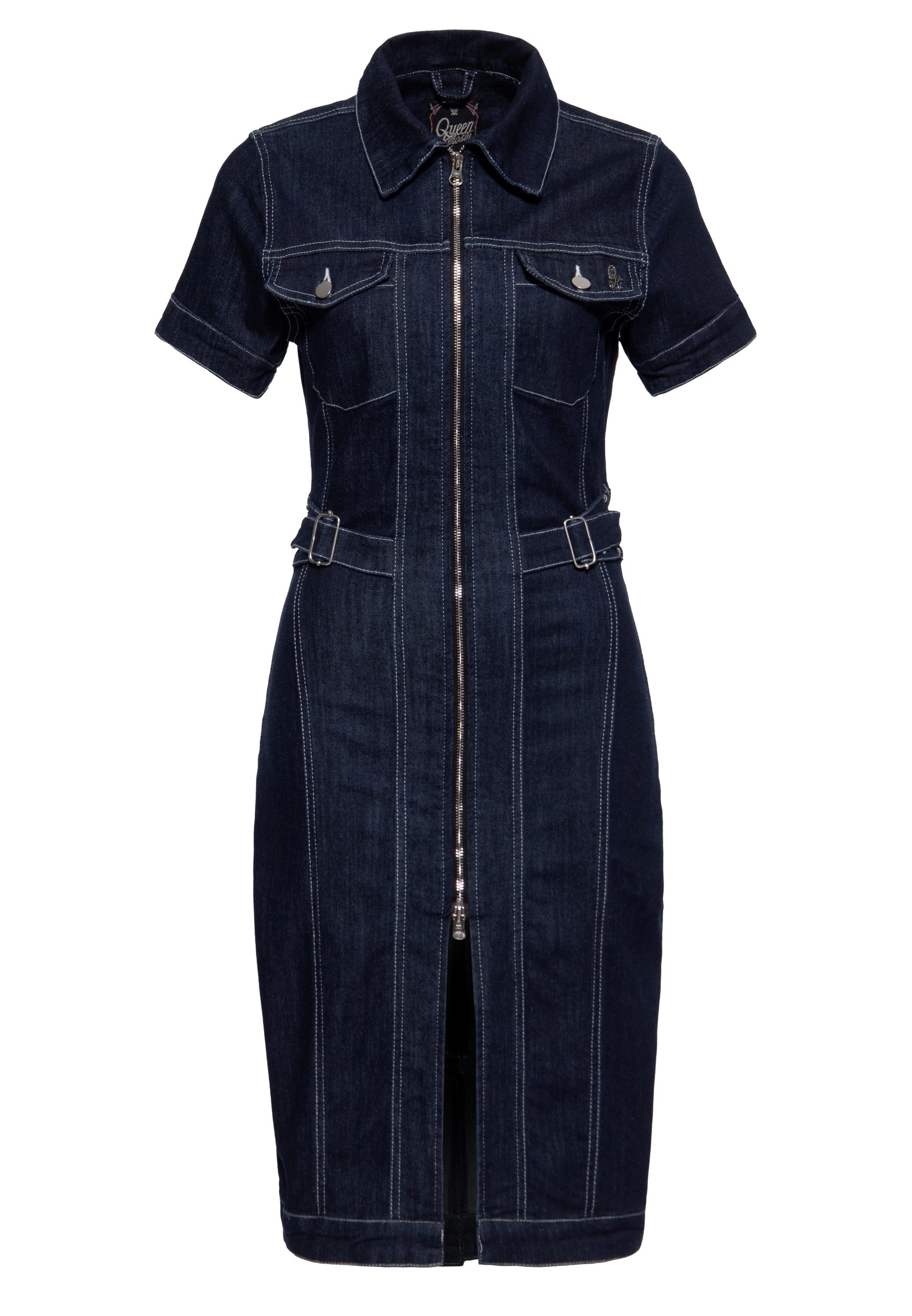 QueenKerosin Etuikleid (1-tlg) im Workwear-Style günstig online kaufen